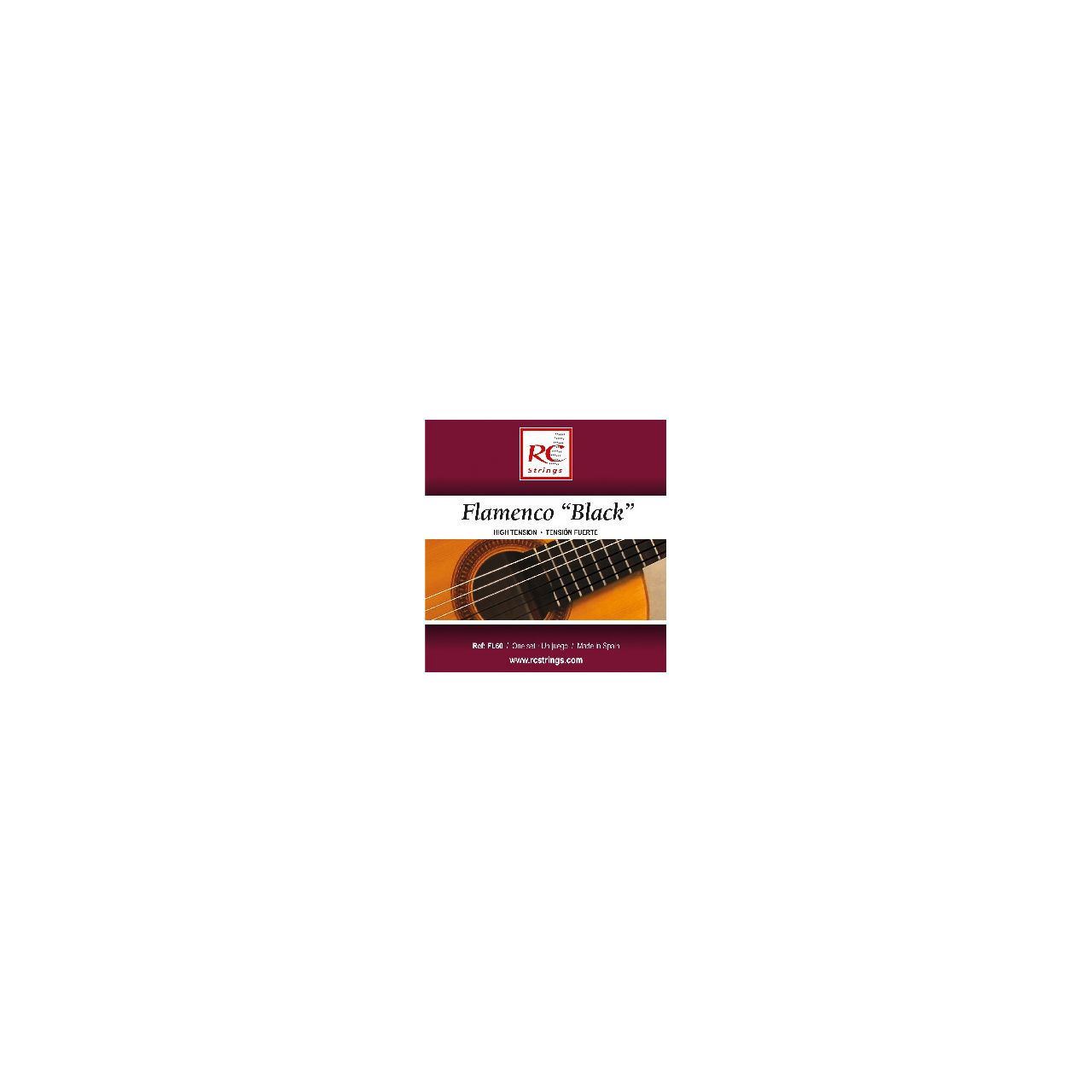 Flamenco Black Klassik Satz FL60 high tension