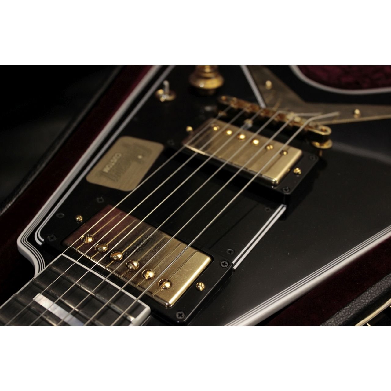 Flying V Custom in Ebony *Showroom-Model* - E-Gitarre