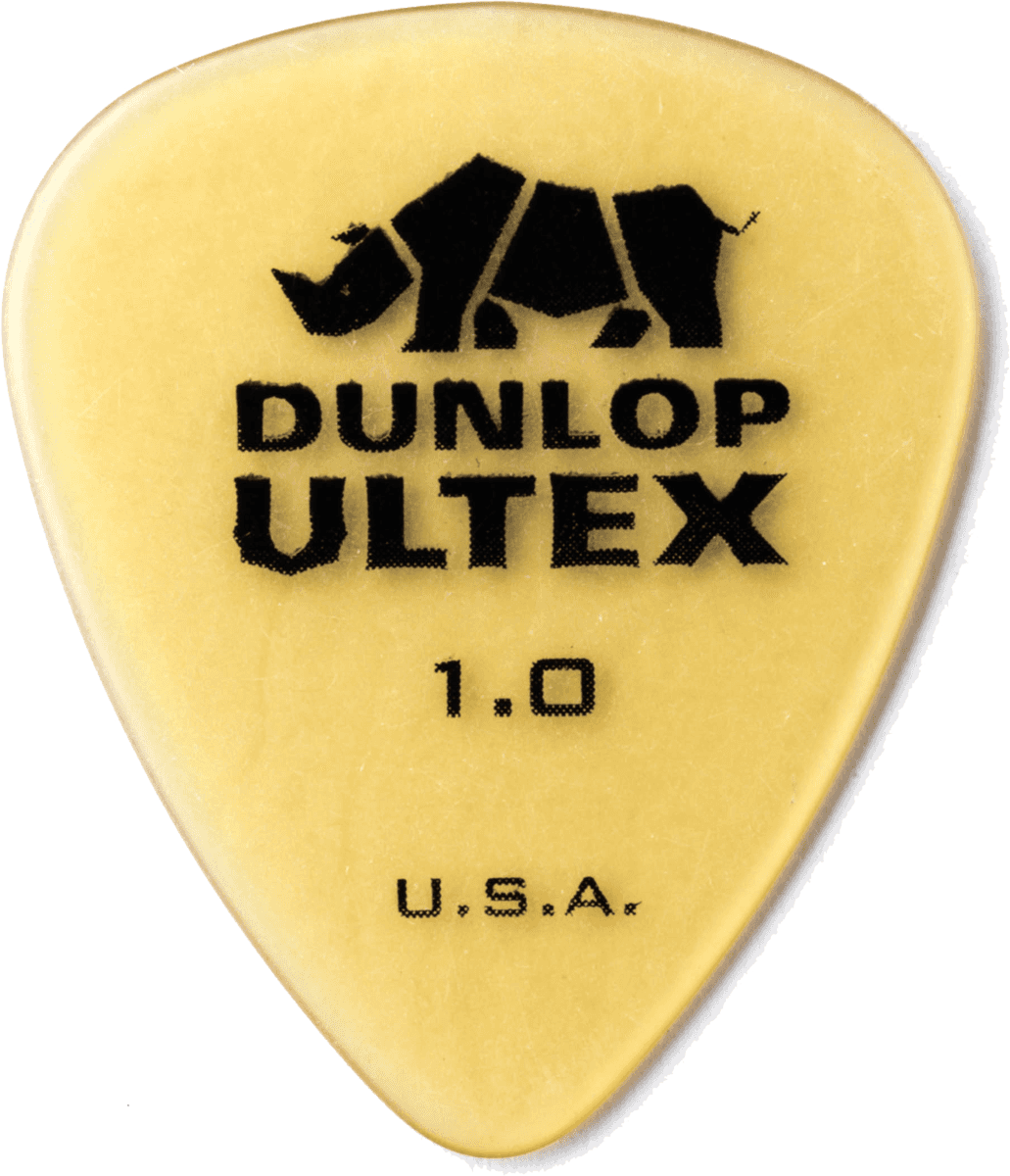 Ultex Standard Picks, Player's Pack, 6 pcs., amber, 1.00 mm
