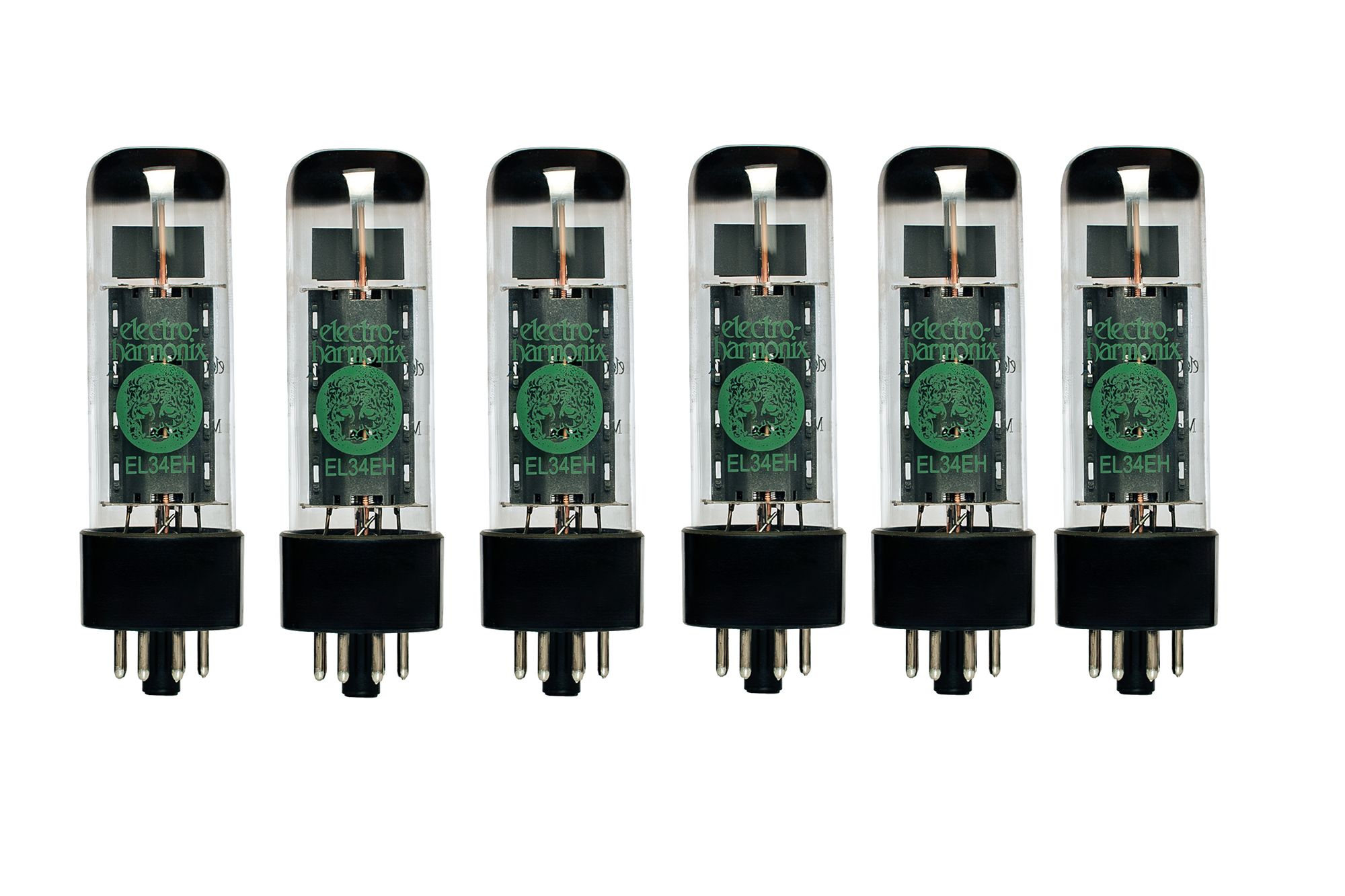 EL34 Power Tube Matched Sextett