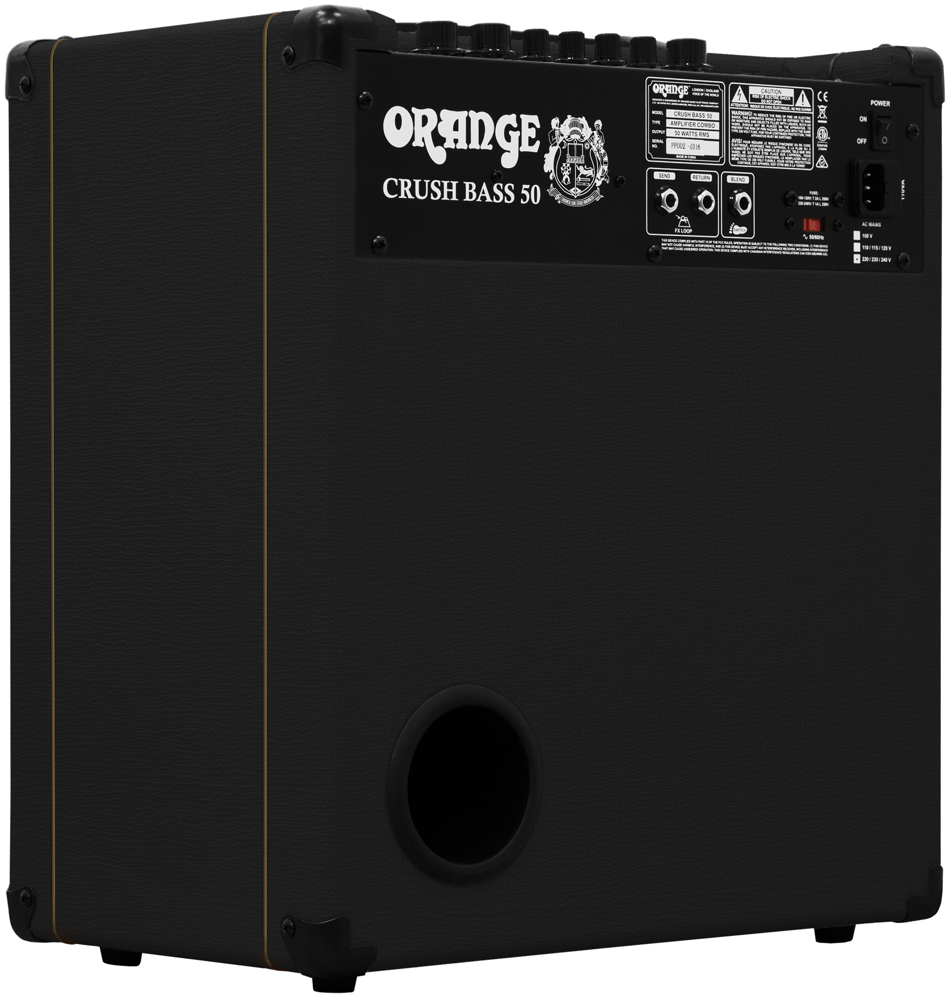 Crush Bass 50 Black