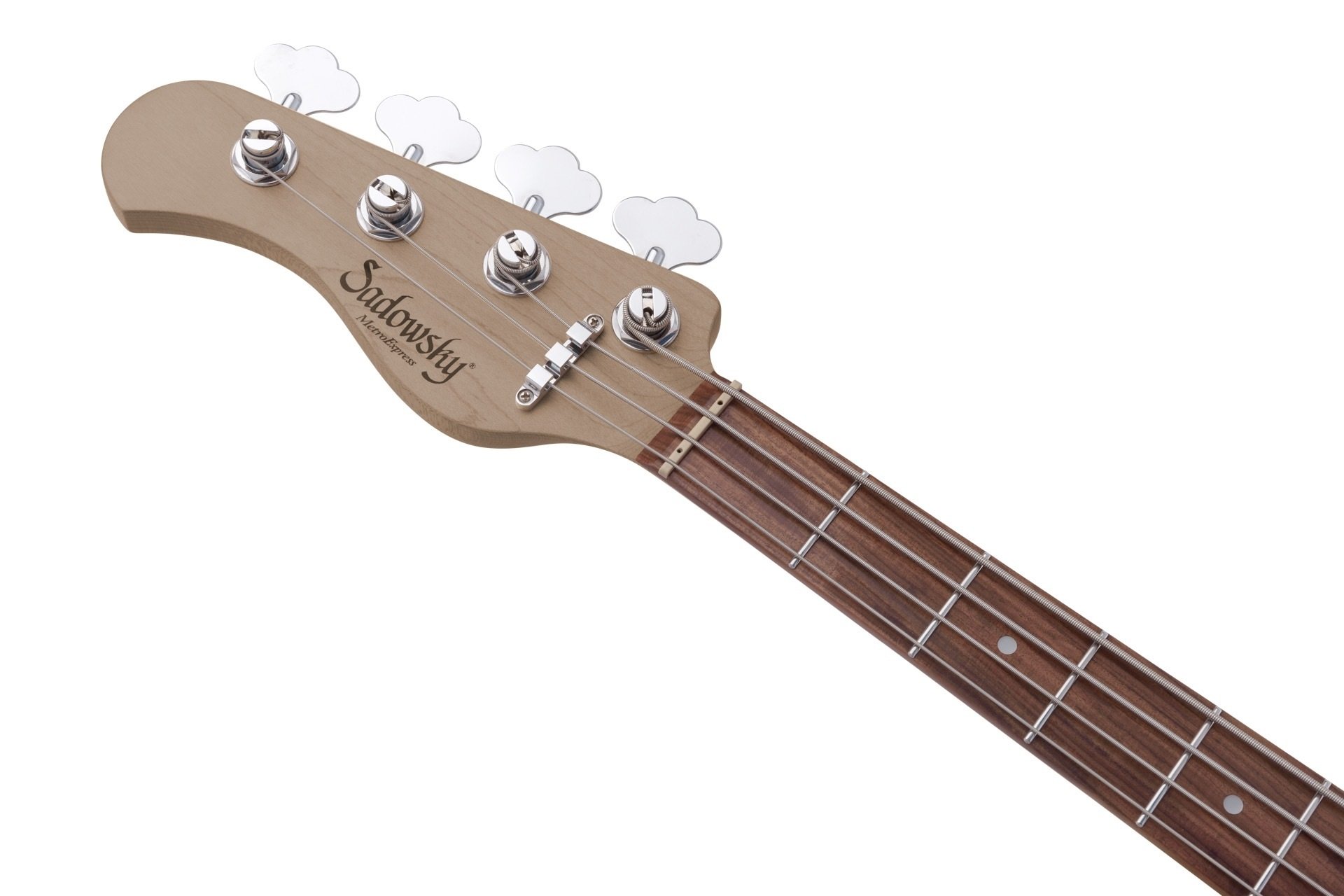 MetroExpress 21-Fret Hybrid P/J Bass, Morado Fingerboard, Lefthand, 4-String - Solid Olympic White H