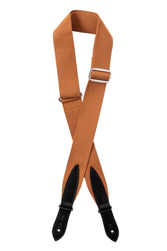 Gitarrengurt Baumwolle Orange
