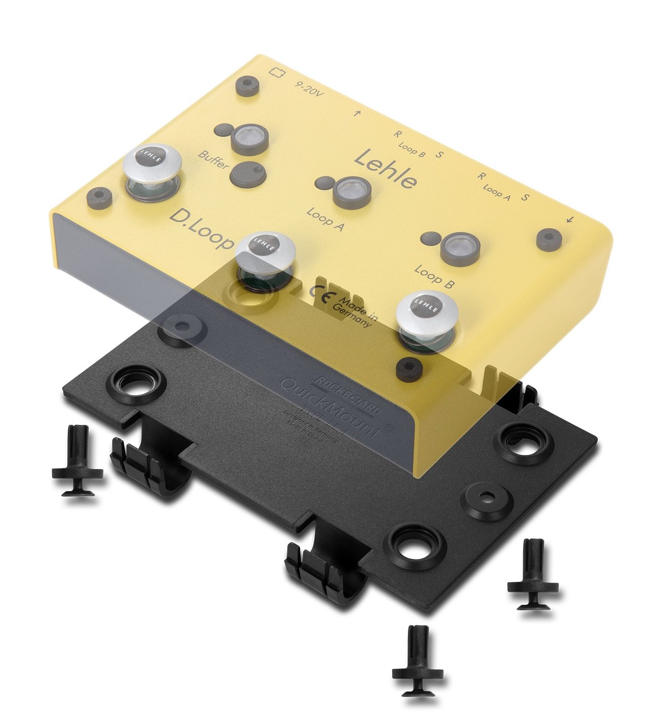 QuickMount Type LE4 - Pedal Mounting Plate