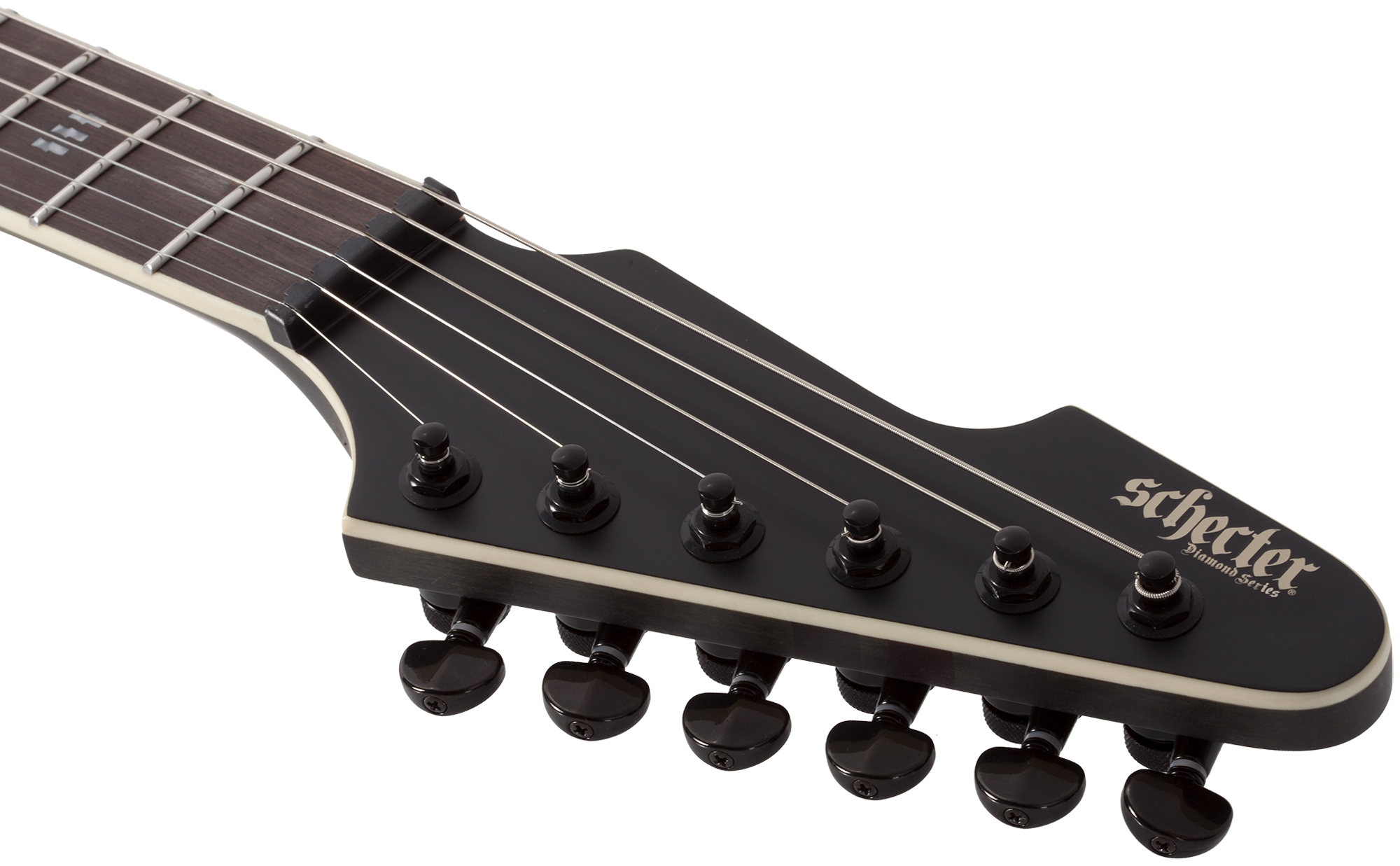 SLS Elite E-1 Evil Twin Satin Black  E-Gitarre