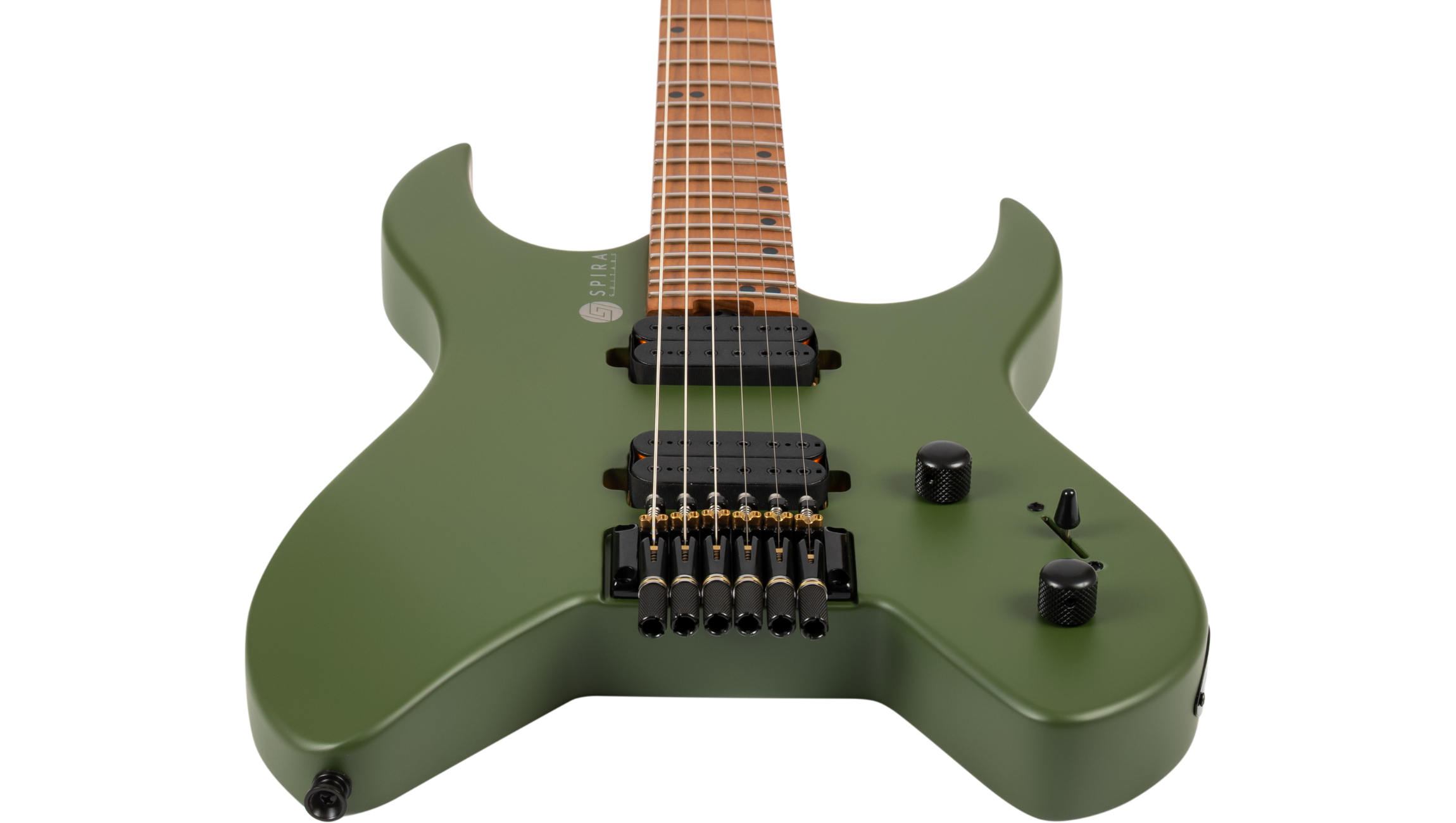 S-400 Headless E-Gitarre MGR Satin Green 