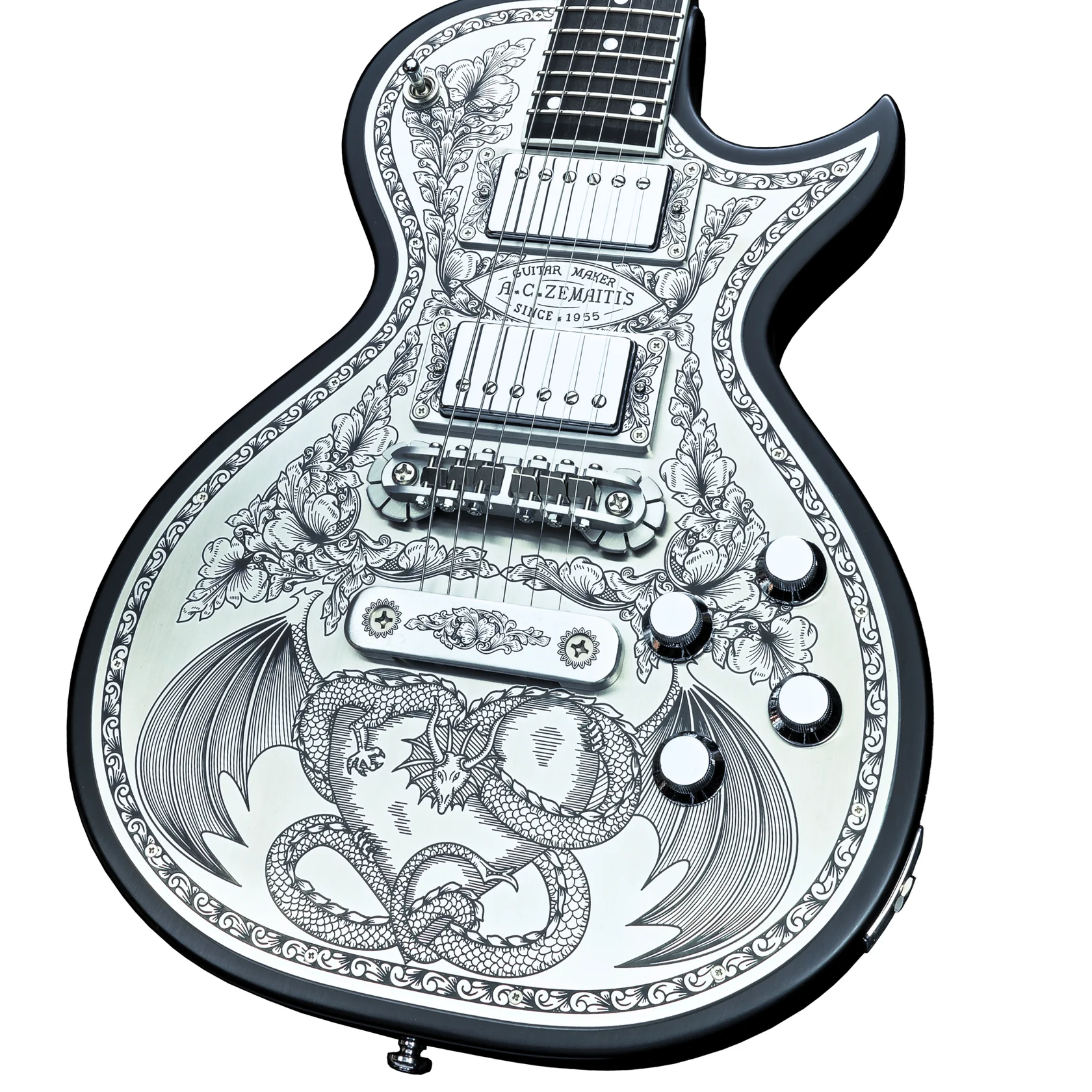 MFG-AC-24 Dragon & Heart, Black