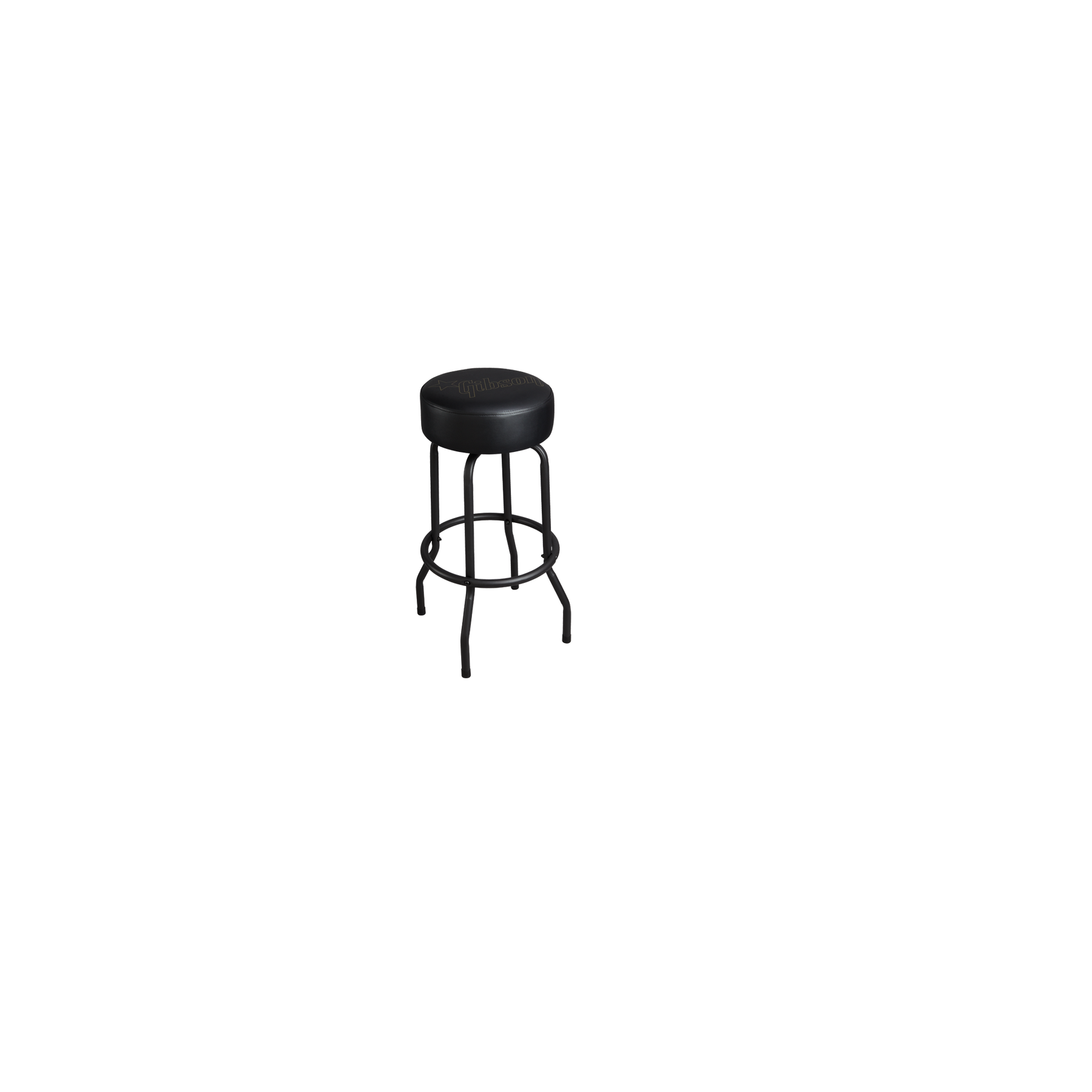 Premium Playing Stool, Star Logo (Tall) - Black