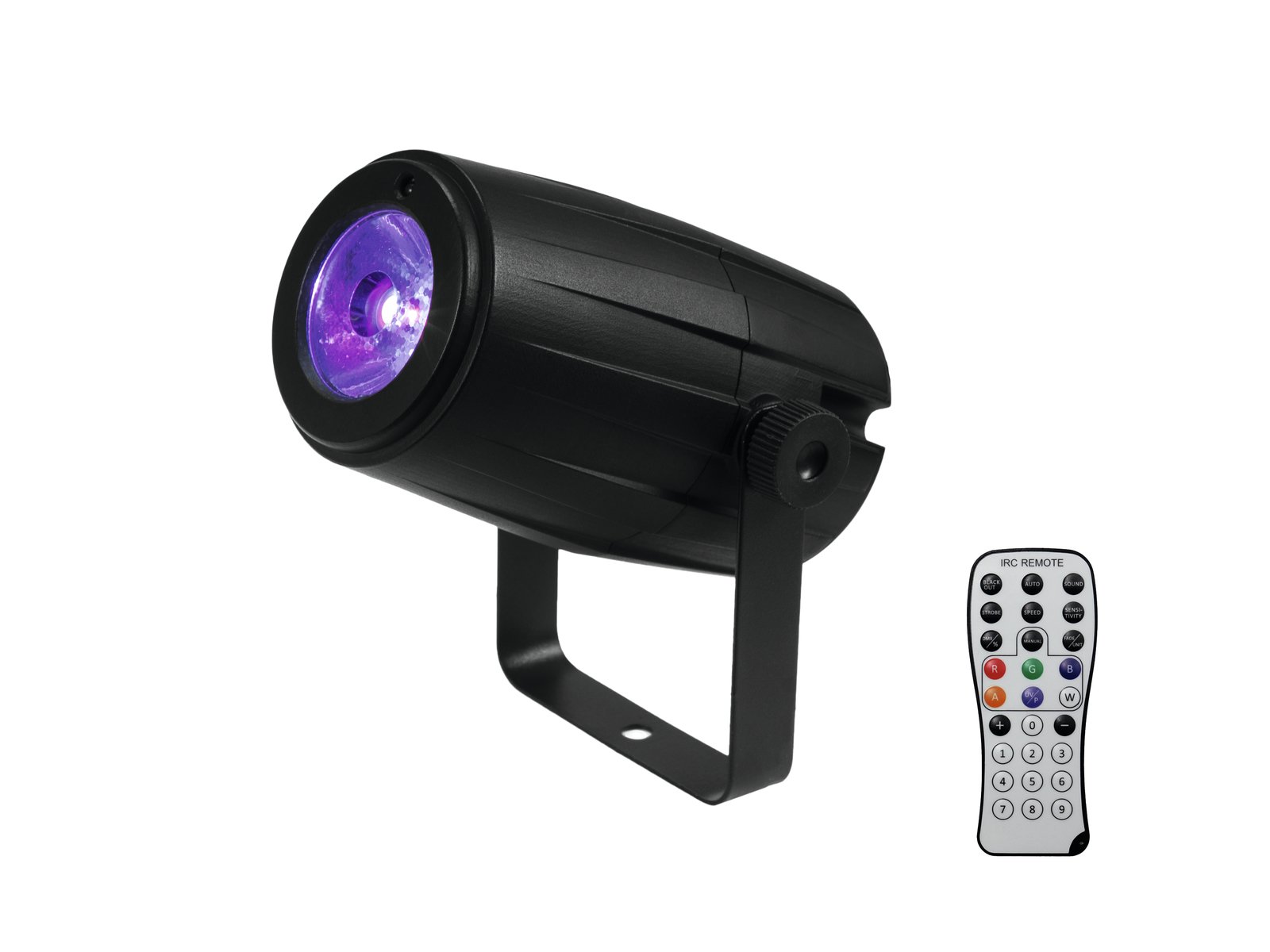 Set Spiegelkugel 30cm mit Motor + LED PST-5 QCL Spot sw