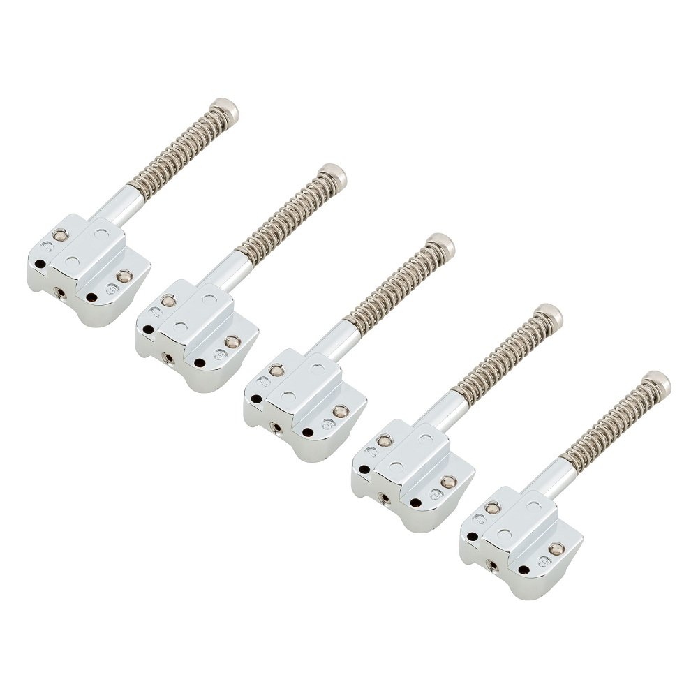 5 String KickAss Saddle Set -  Chrome