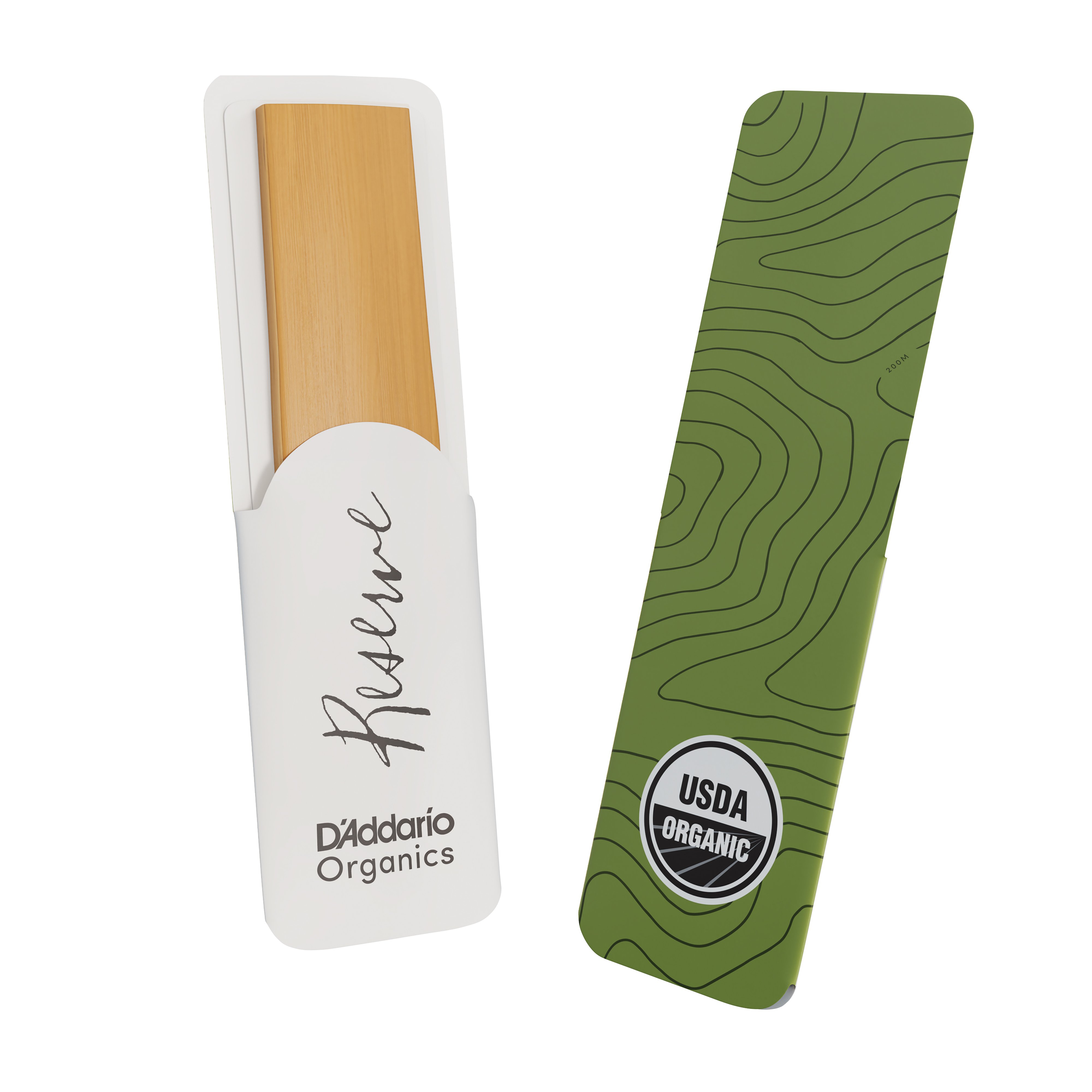Organic Reserve Blätter für Altsaxophone, Stärke 2,0, 10er-Packung