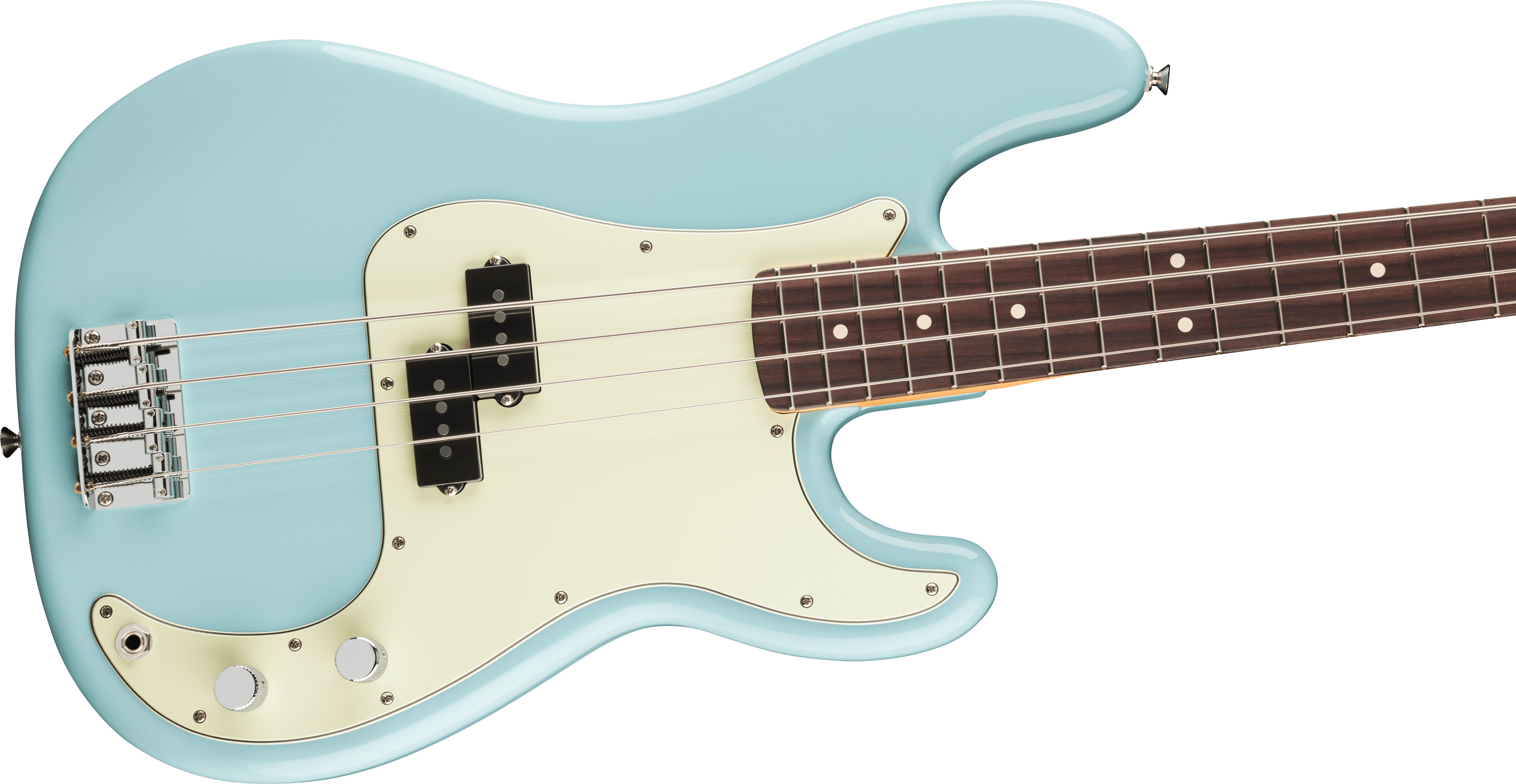75th Anniversary Player II Precision Bass Daphne Blue
