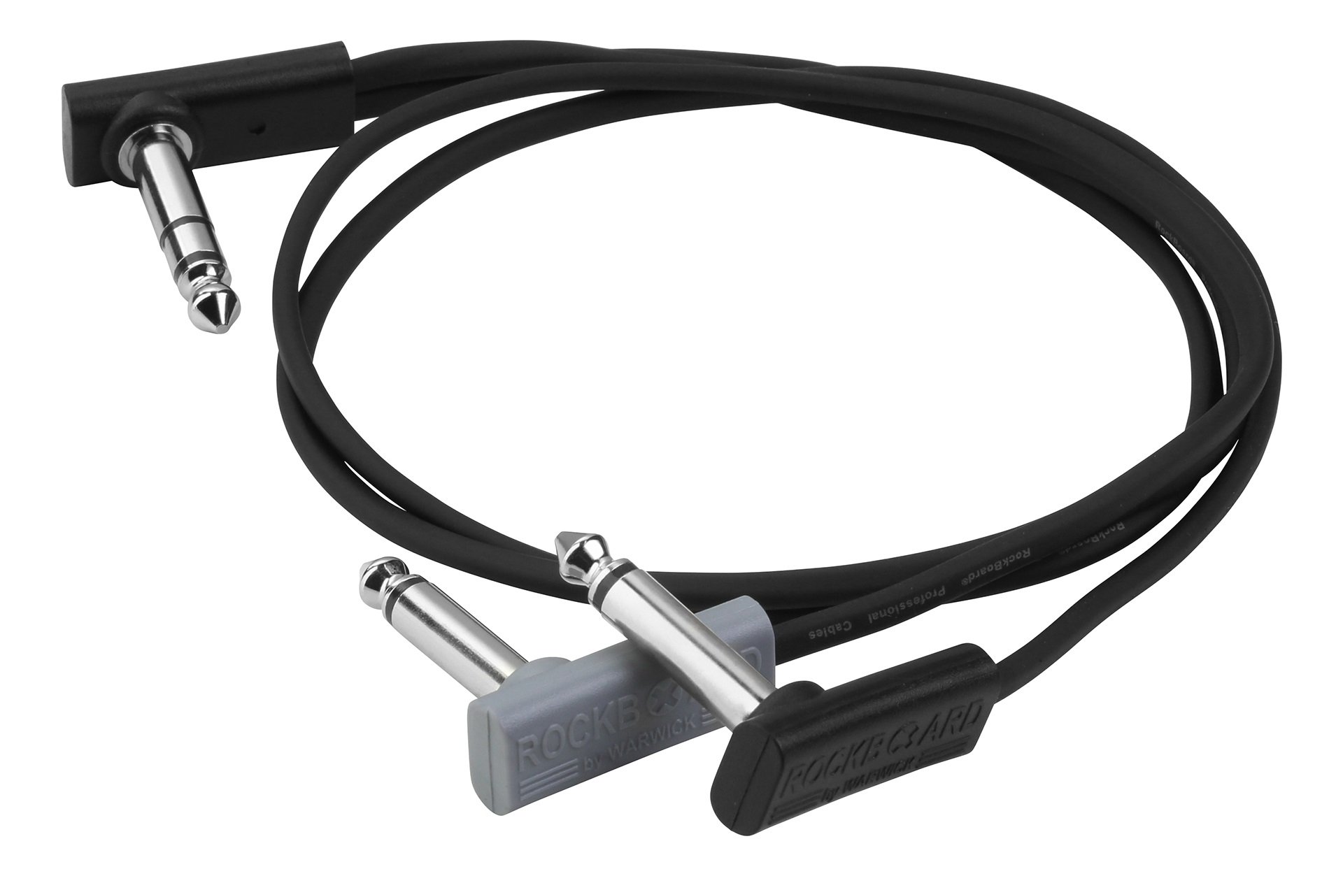 Flat Patch Y-Splitter Cable 50 cm Black