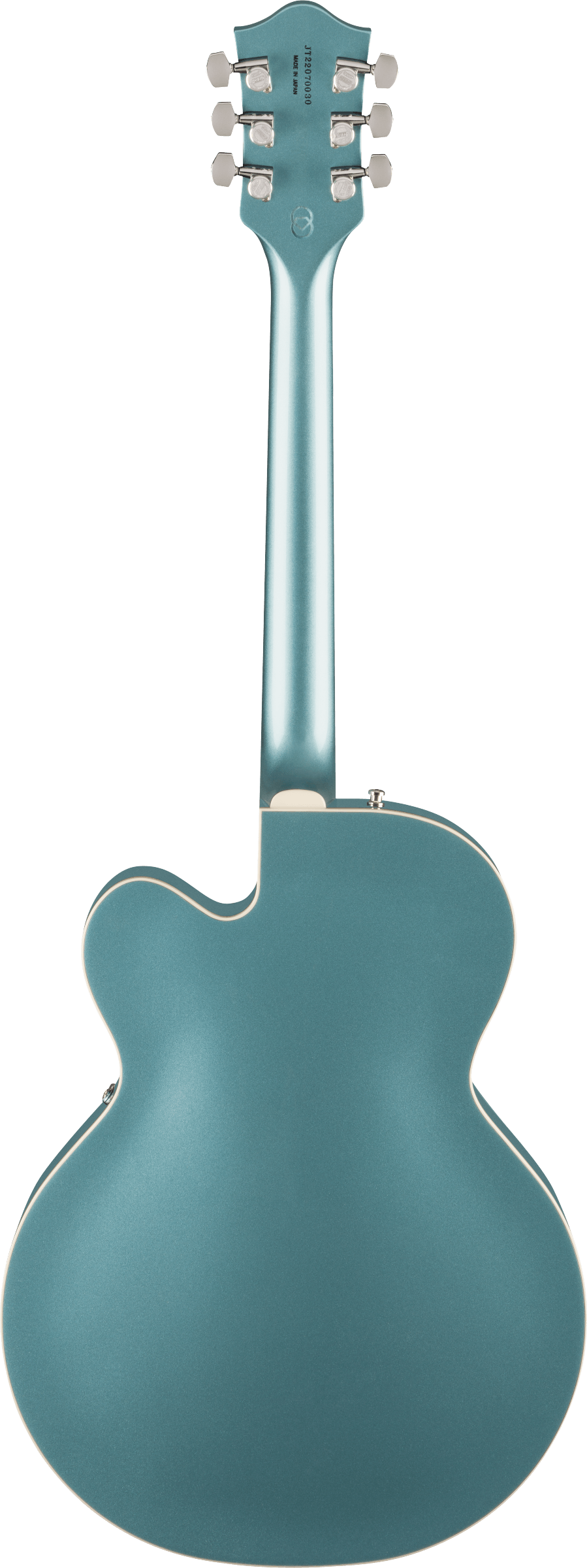 G6118T-140 LTD 140th Double Platinum Anniversary™ with String-Thru Bigsby®, Two-Tone Pure Platinum/S