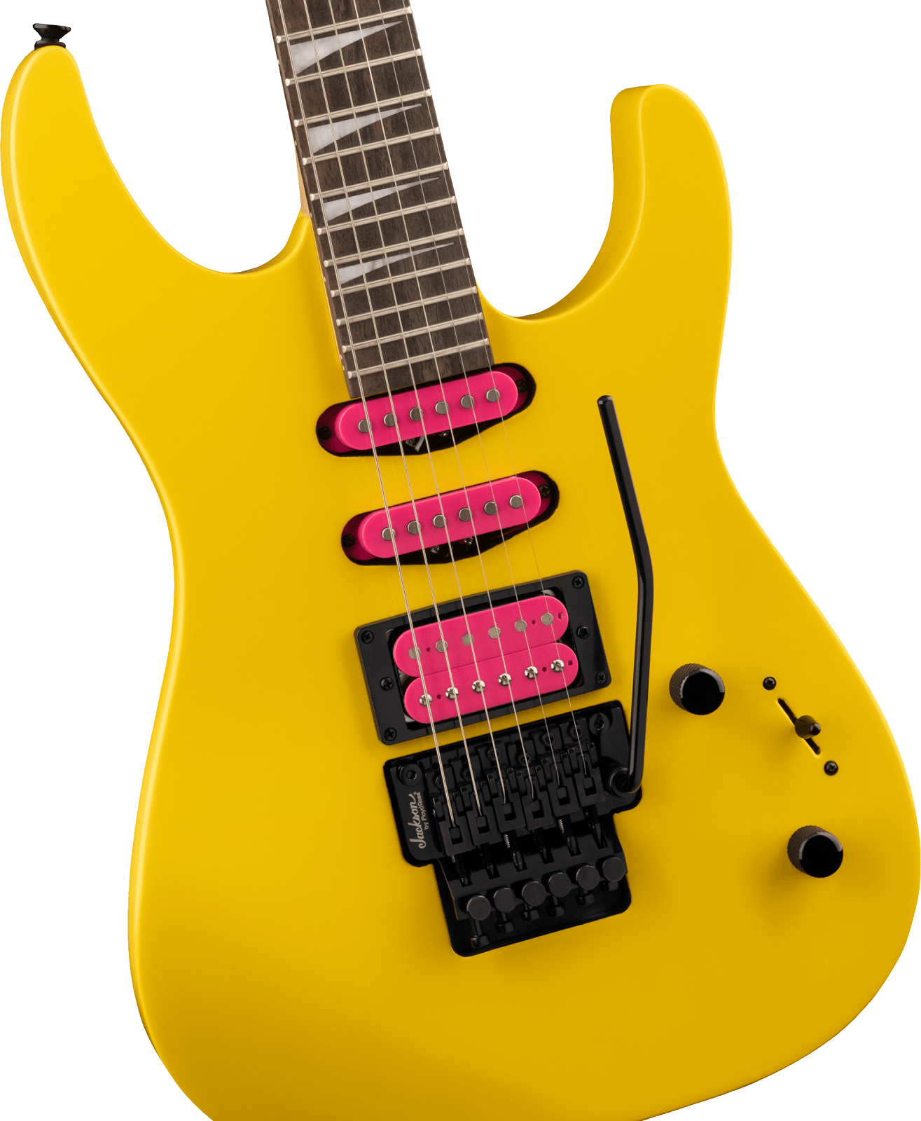 X Series Dinky™ DK3XR HSS, Laurel Fingerboard, Caution Yellow