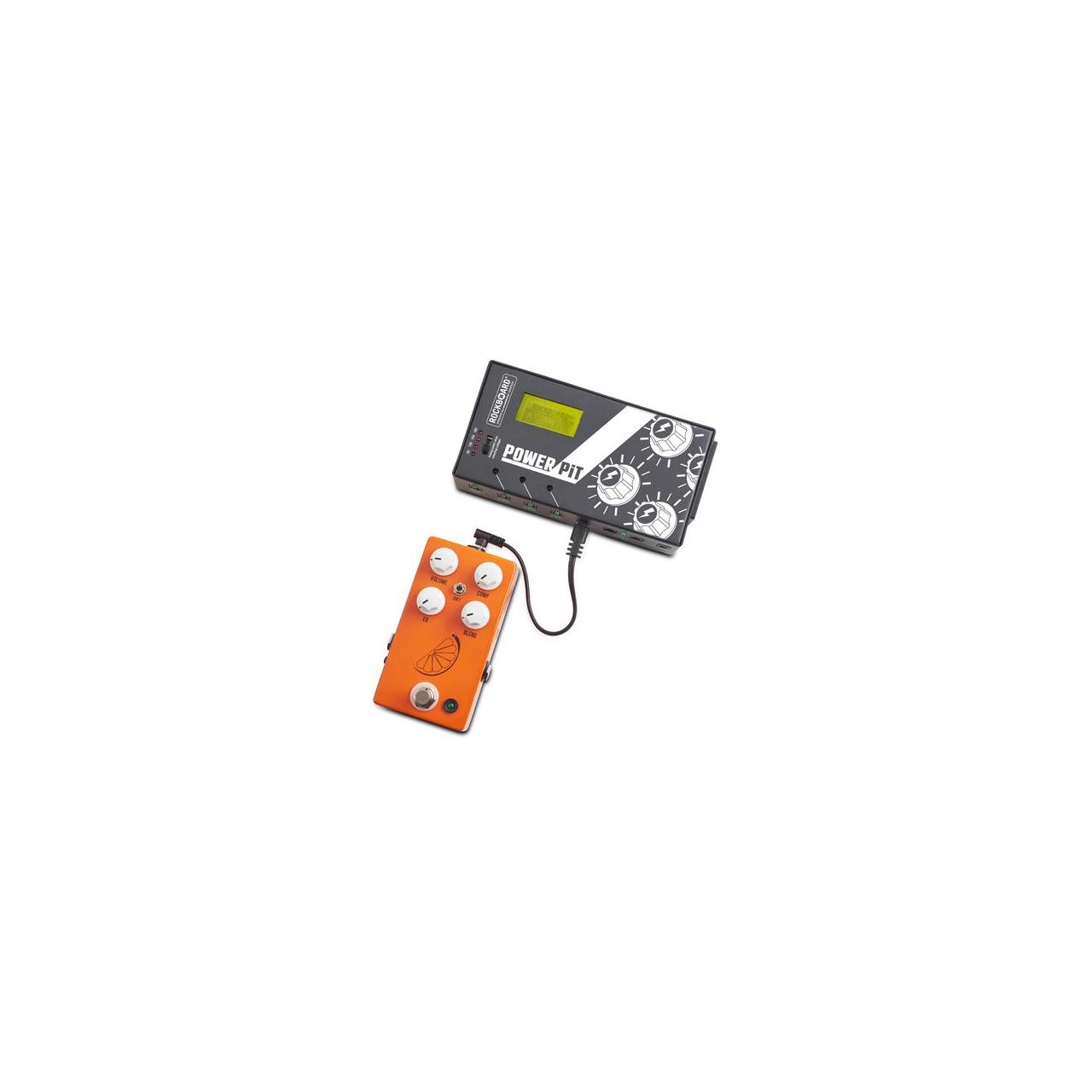 Flat Power Cable, Angled / Straight - 15 cm / 5 29/32"