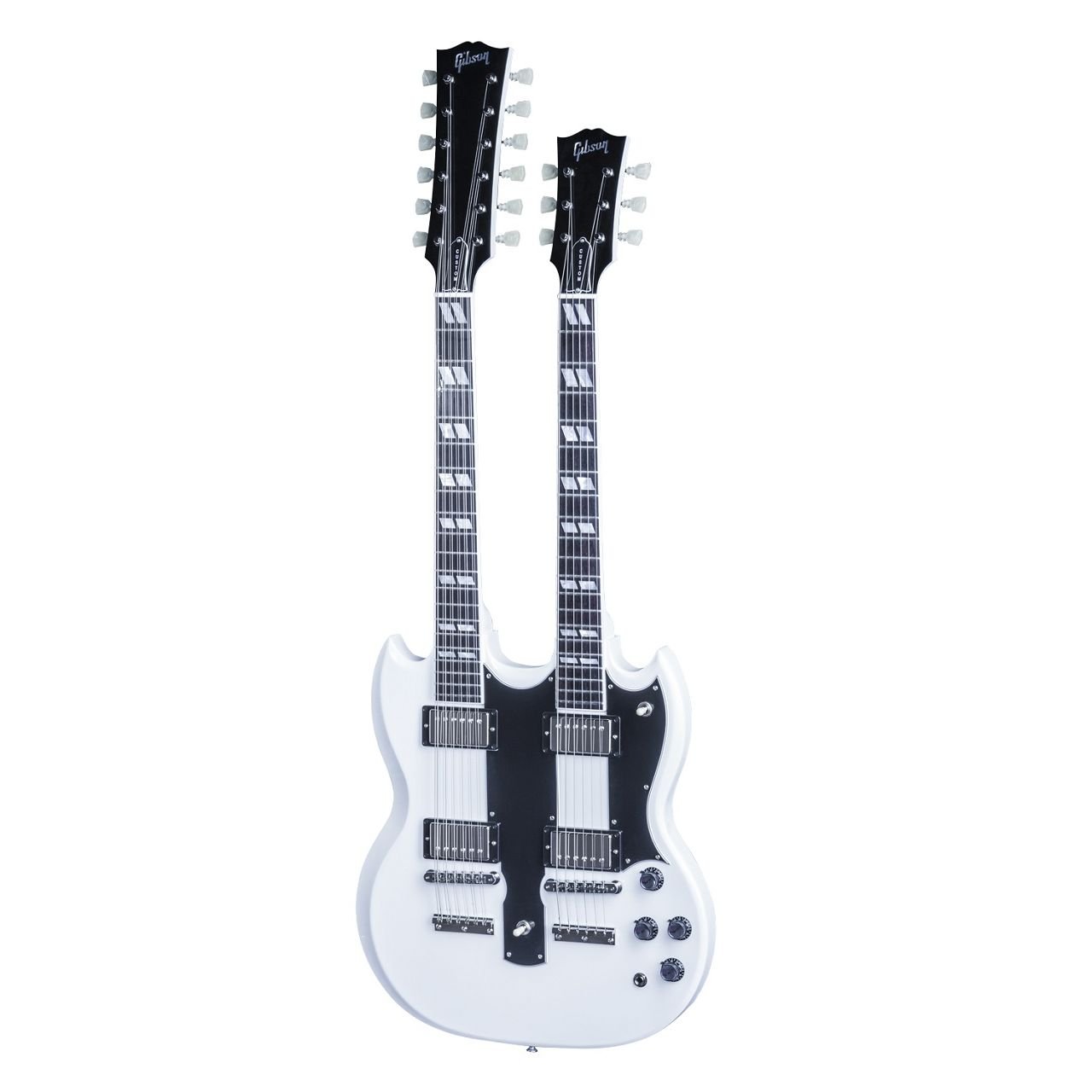 Custom EDS-1275 Doubleneck Alpine White - E-Gitarre