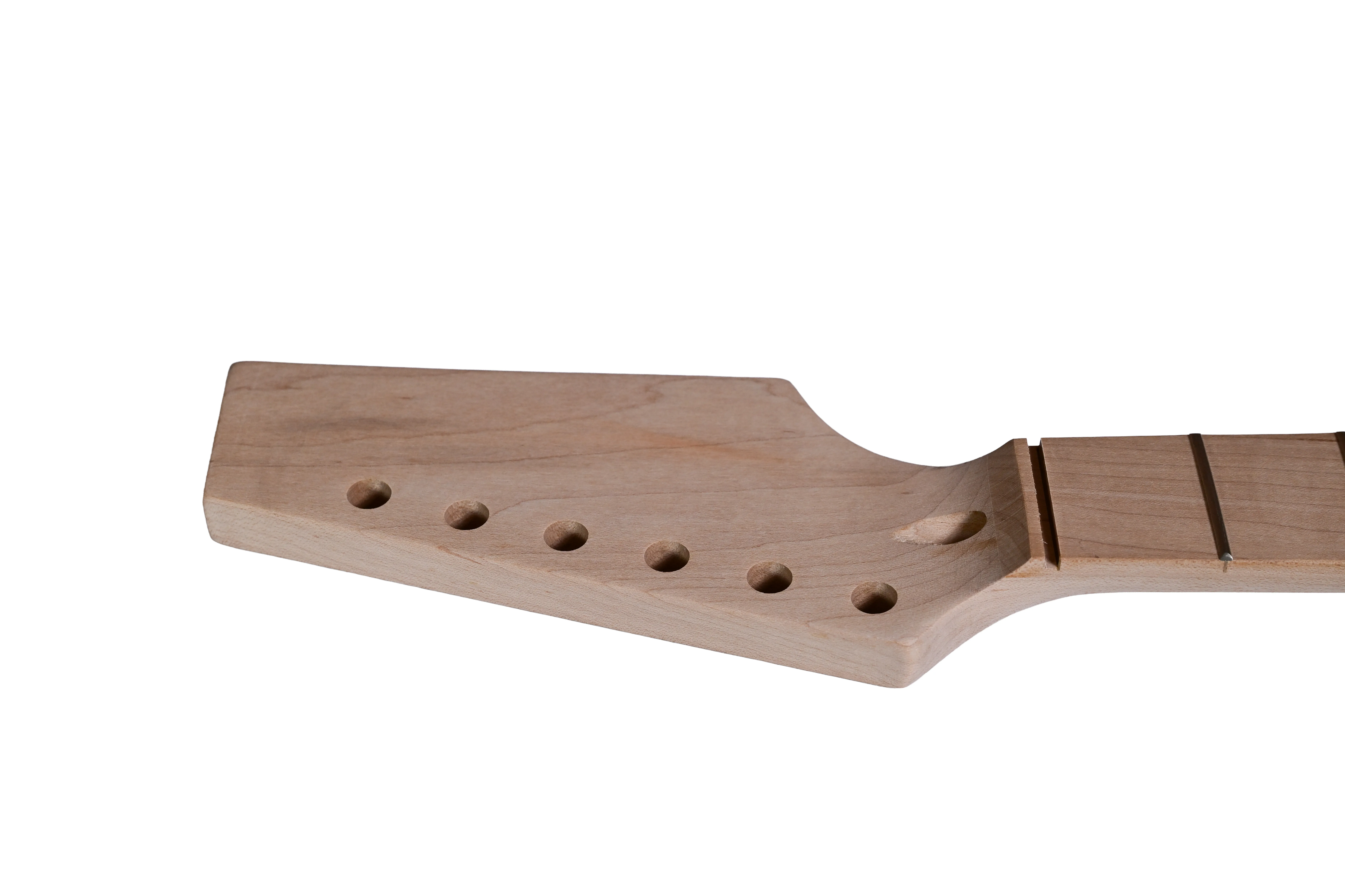 Neck ST-Style Maple 21 Frets Paddle Head 9.5" Radius Double Action Trussrod