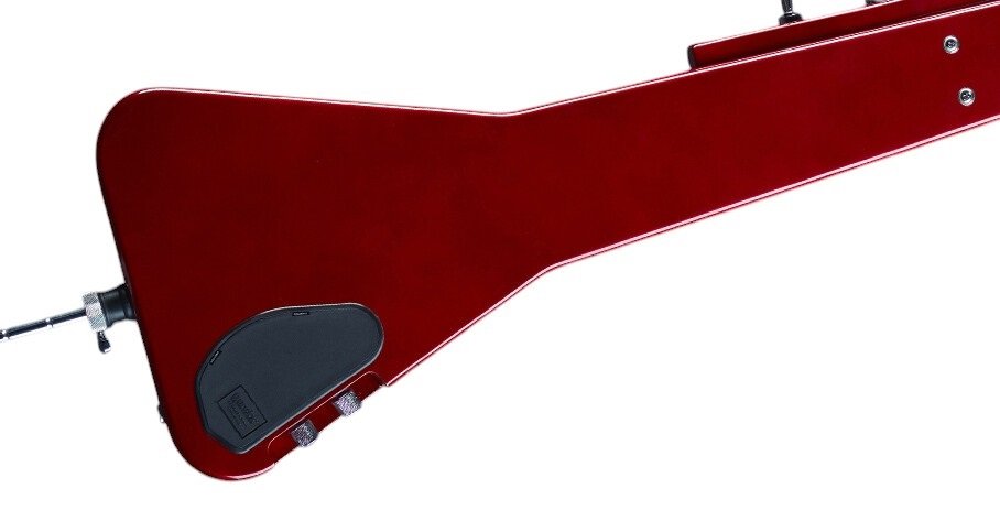 RockBass Triumph Lite, 4-String - Metallic Red High Polish