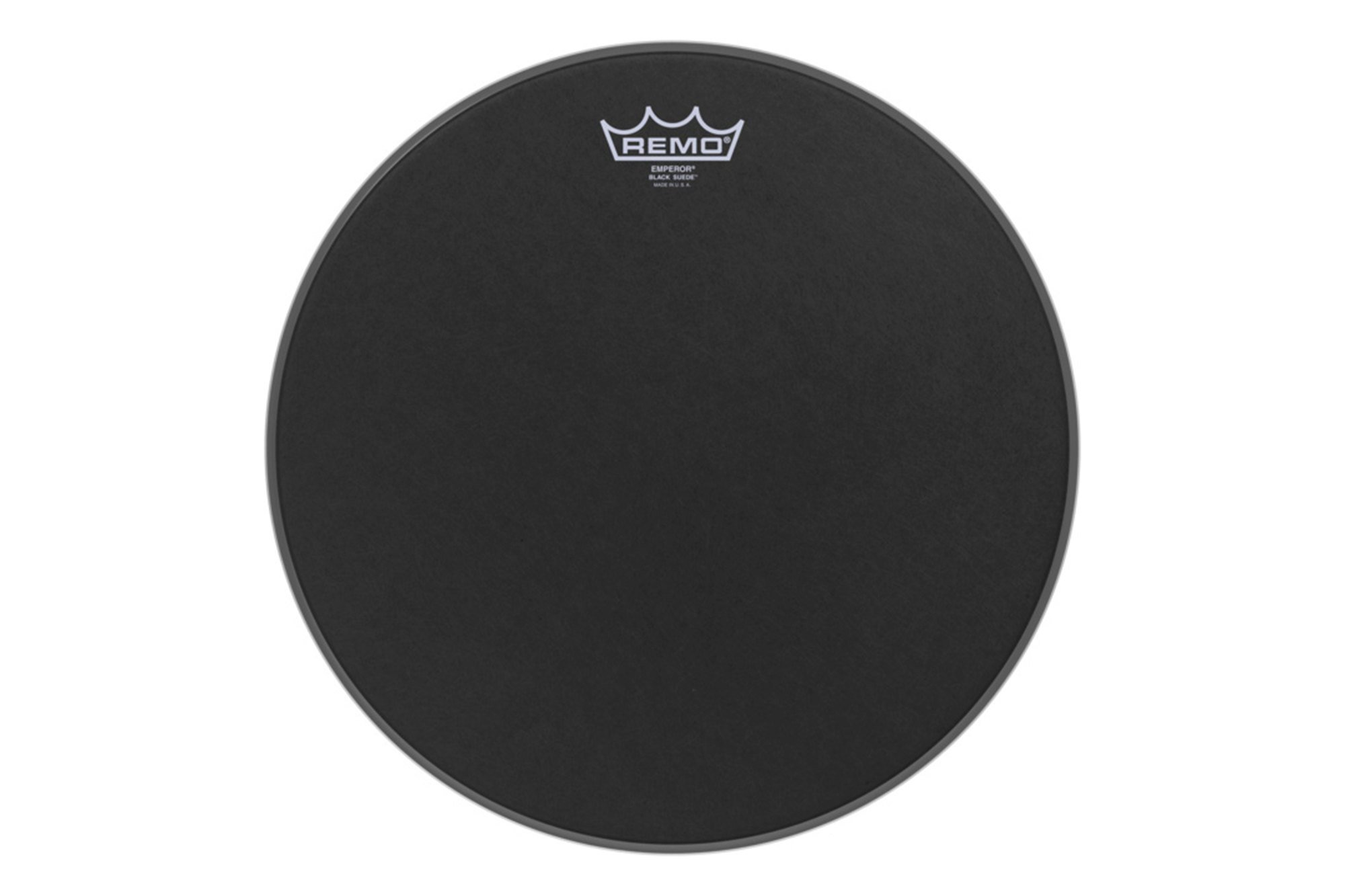 Schlagzeugfell Emperor  Black Suede 14"