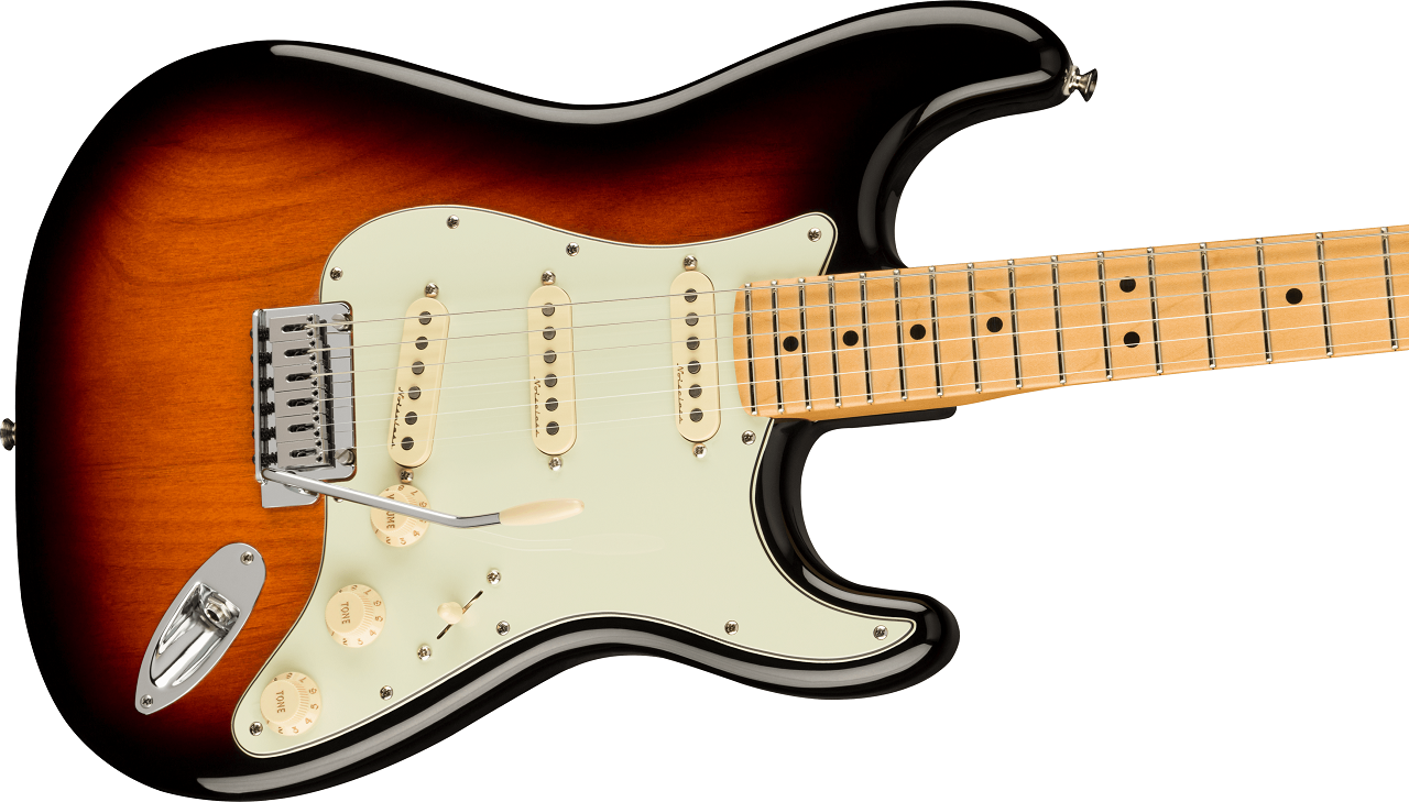Player Plus Stratocaster®, 3-Color Sunburst
