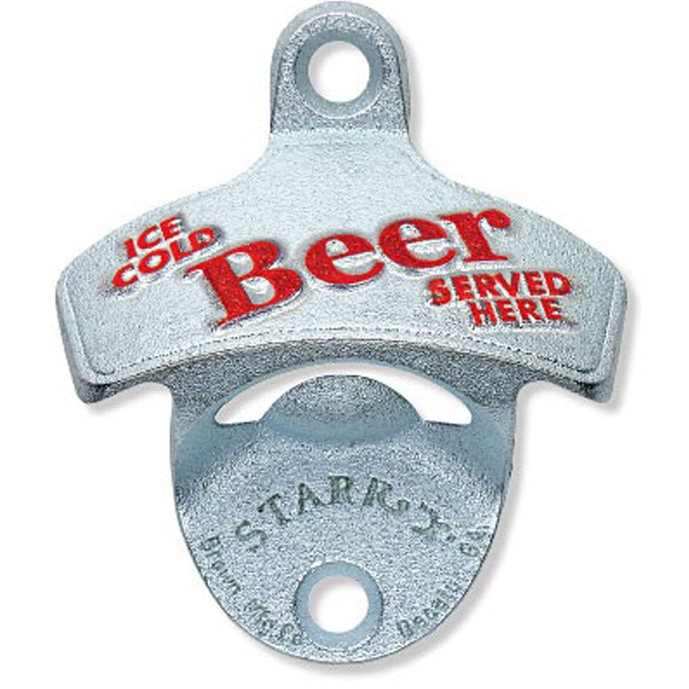 Wandflaschenöffner "Ice Cold Beer Served Here"