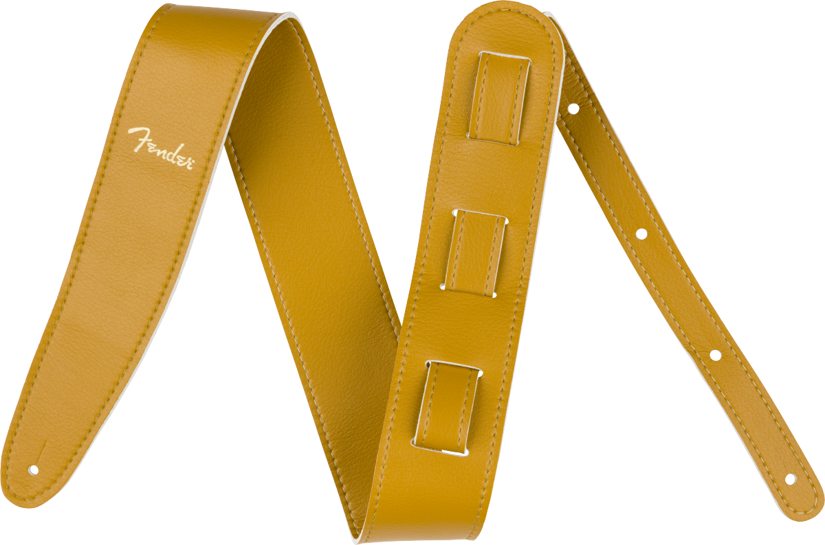 Vegan Leather Strap, Butterscotch, 2.5"