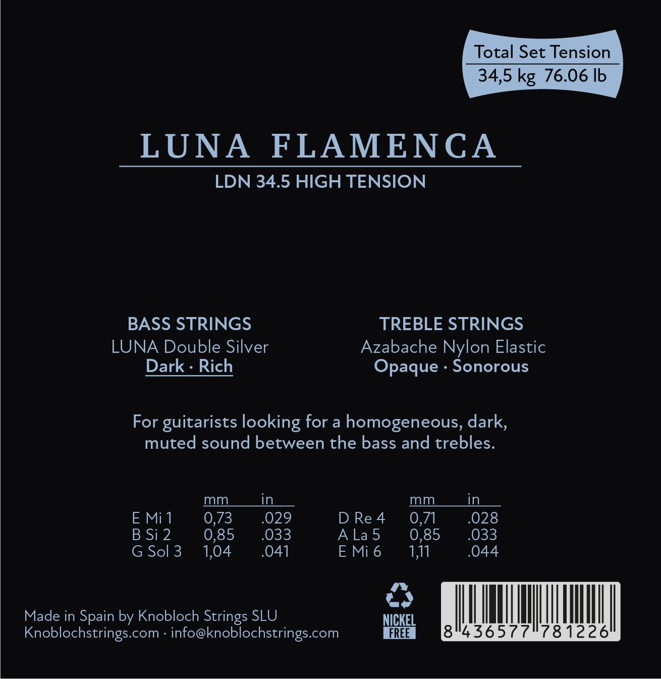 Luna Flamenca Line LDA34.5, High Tension
