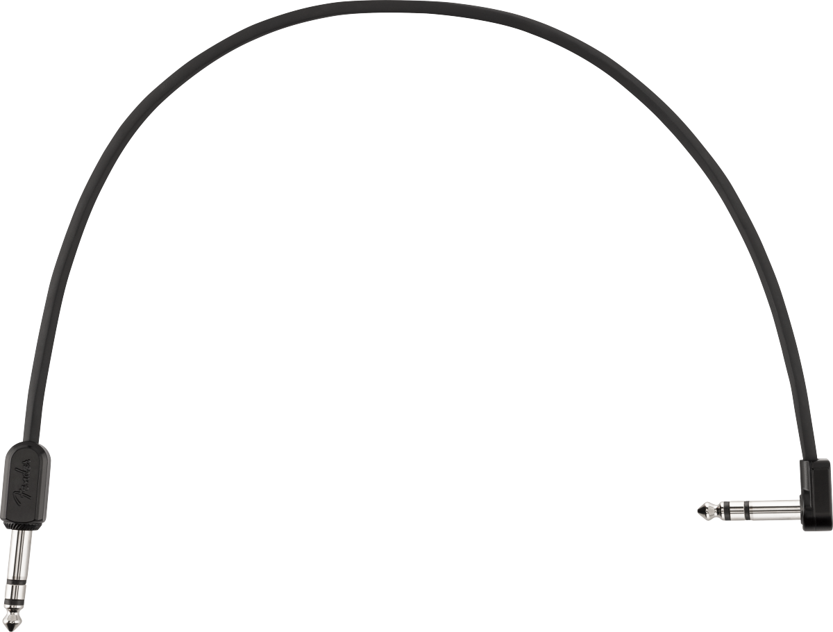 Blockchain 16" Patch Cable, Stereo TRS, Straight/Angle