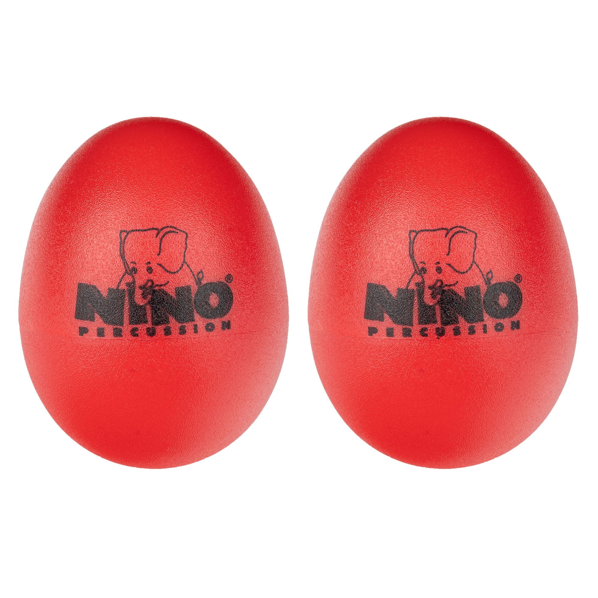 Egg Shaker Paar Red