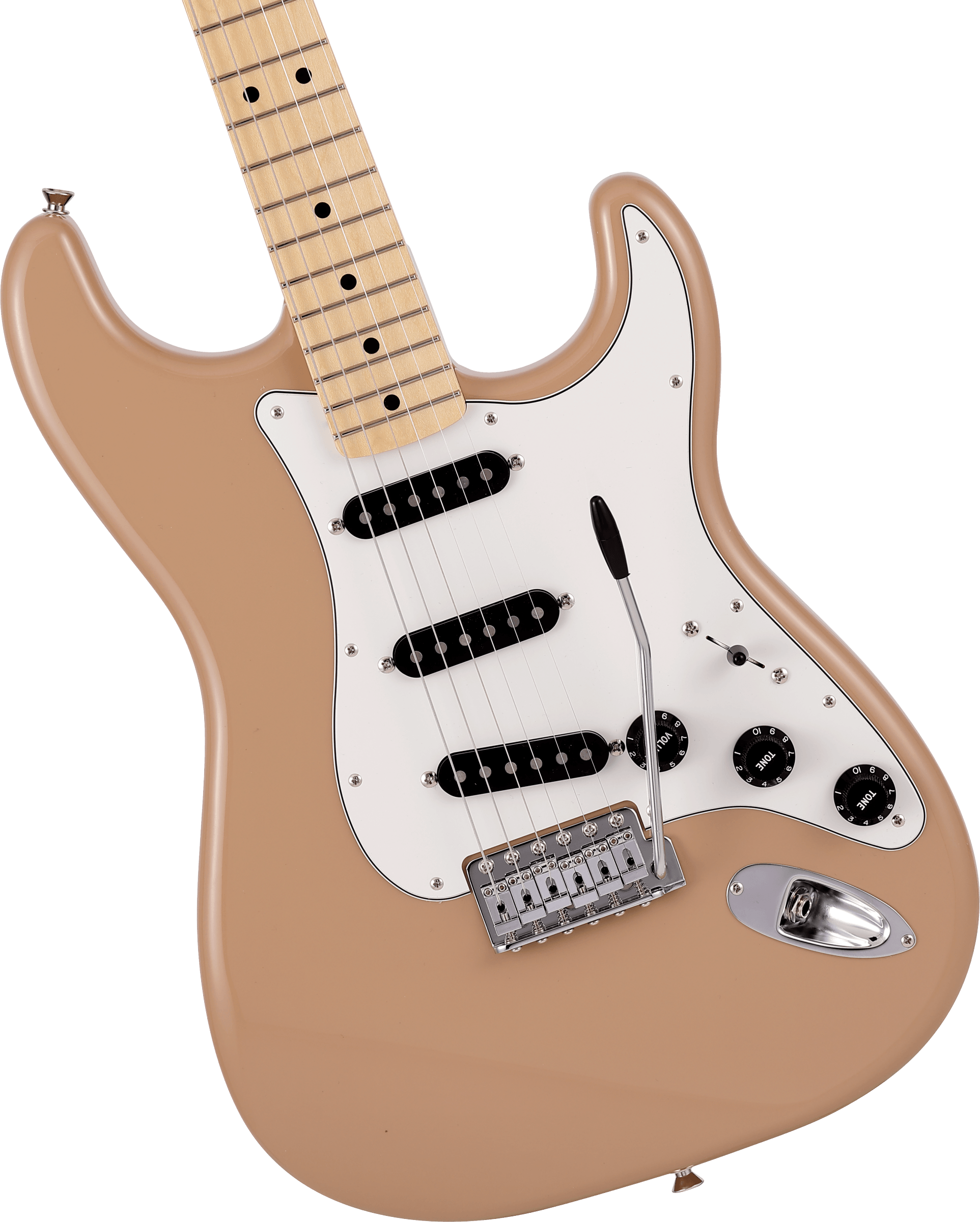 Made in Japan Limited International Color Stratocaster®, Maple Fingerboard, Sahara Taupe