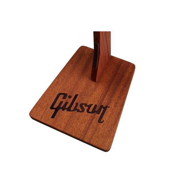 Handcrafted Wooden Guitar Stand, Mahogany