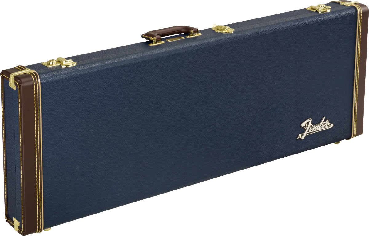Classic Series Wood Case Strat/Tele Navy Blue