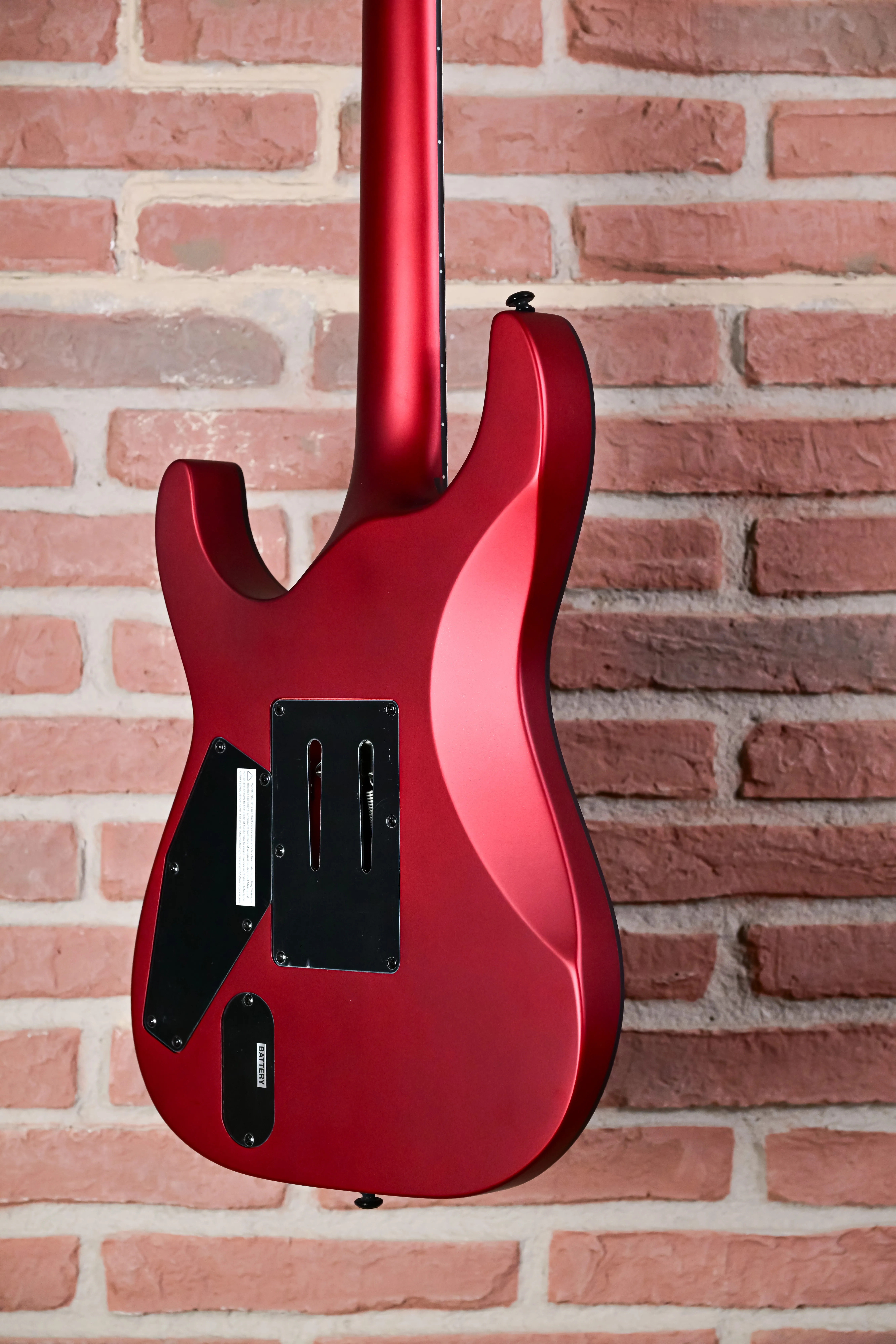 M-1000 CARS Candy Apple Red Satin E-Gitarre