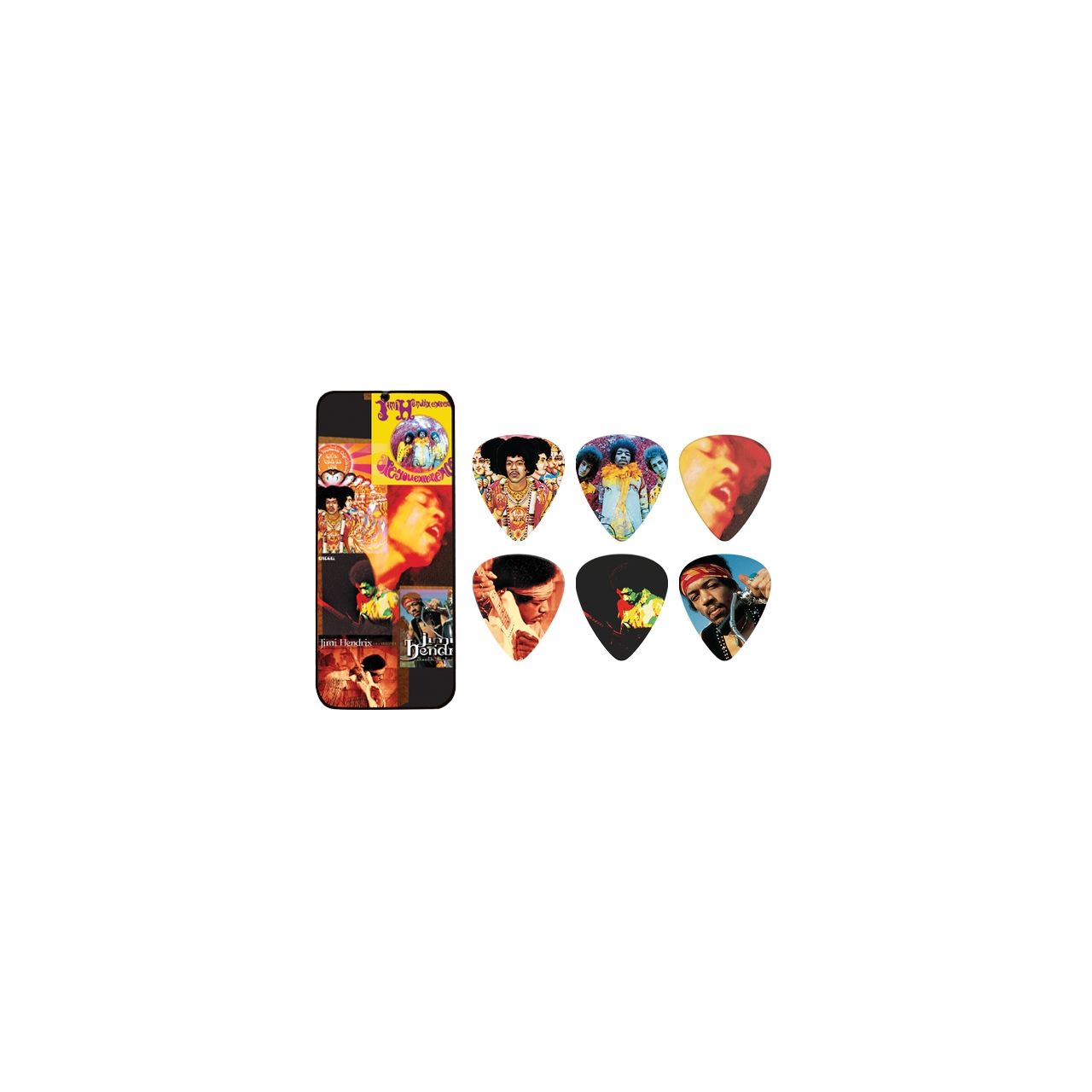 Jimi Hendrix Montage Picks - Heavy  12 Stück - JH PTR08H
