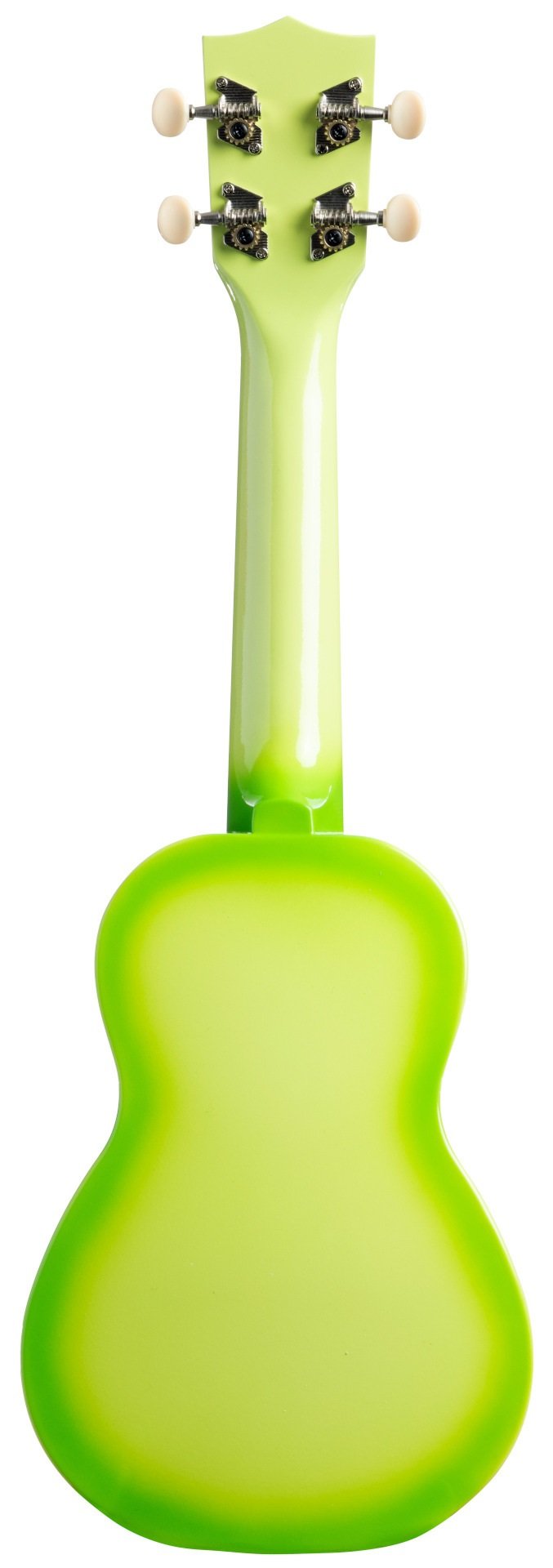 Soprano Dolphin Ukulele Green Apple Burst