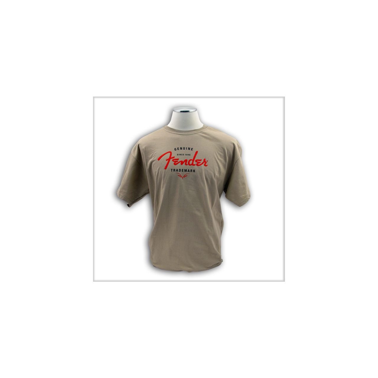 Genuine Trademark Tee - Sand Size XL