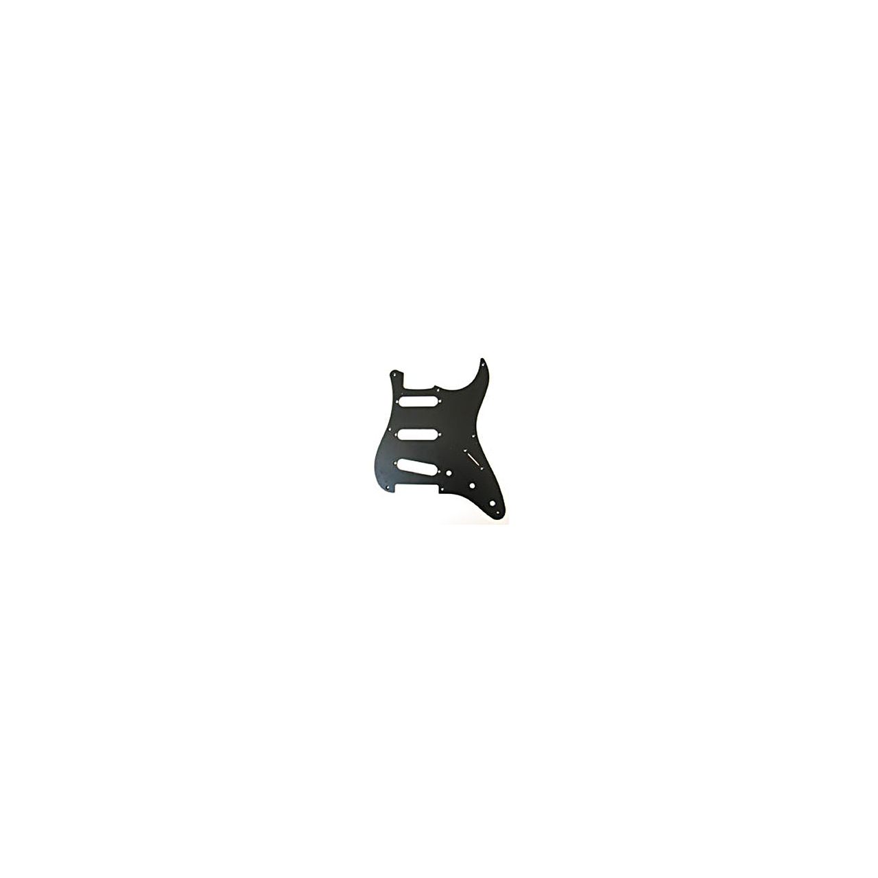 PG01B Pickguard Strat SSS schwarz