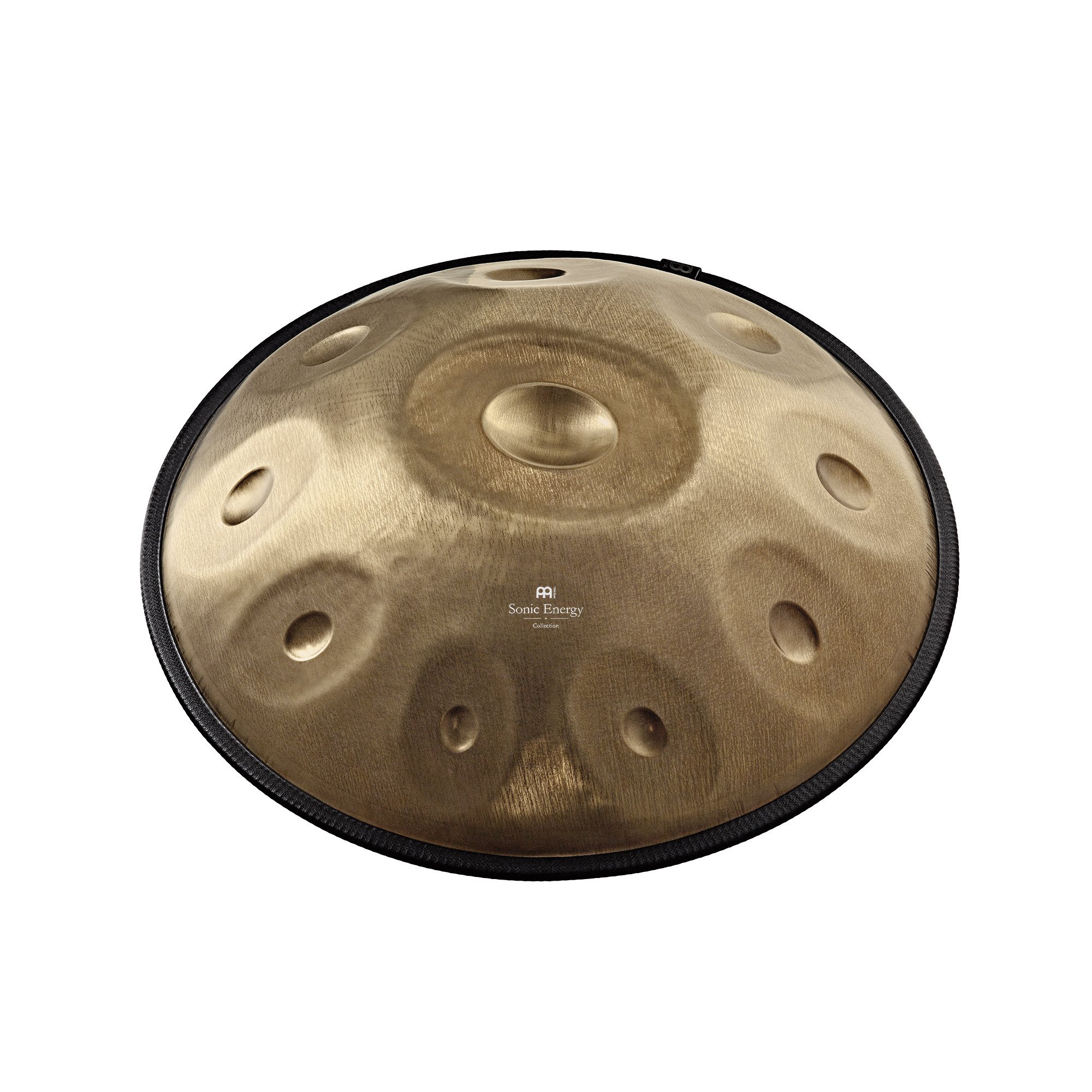 HPSTL101 Sensory Handpan Edelstahl D Amara 10 Töne 440 Hz - Vintage Gold