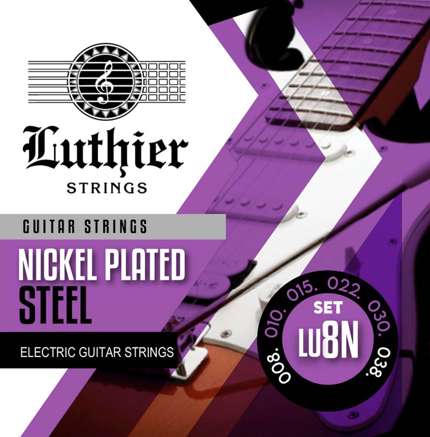 LU-8N Nickel Plated Steel String, .008 - .038