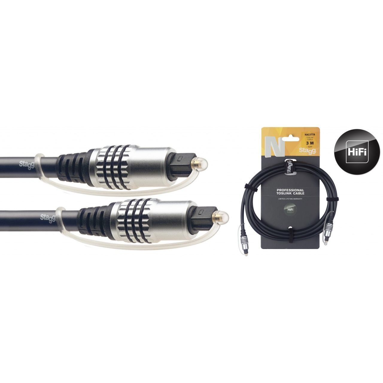 Toslink-Kabel - 3m