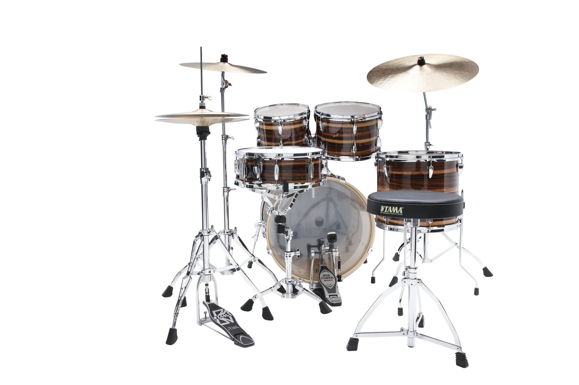 IP50H6W Imperialstar Drum Set 5 teilig - Coffee Teak Wrap