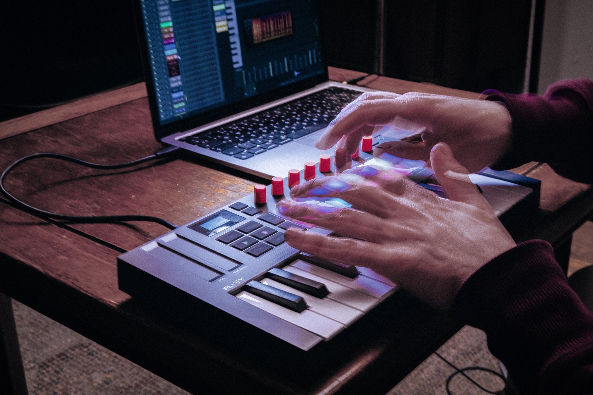 FLkey Mini MK2 25 USB MIDI-Keyboard