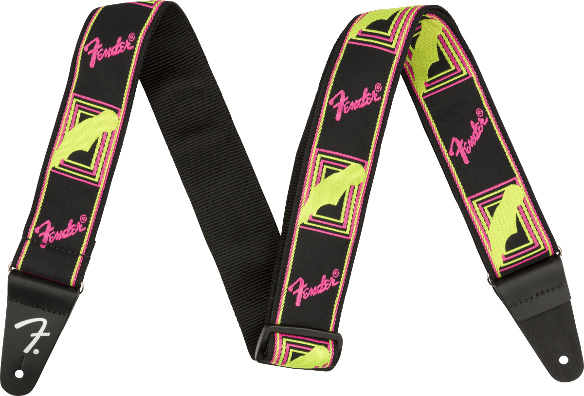 Neon Monogrammed Strap Yellow/Pink
