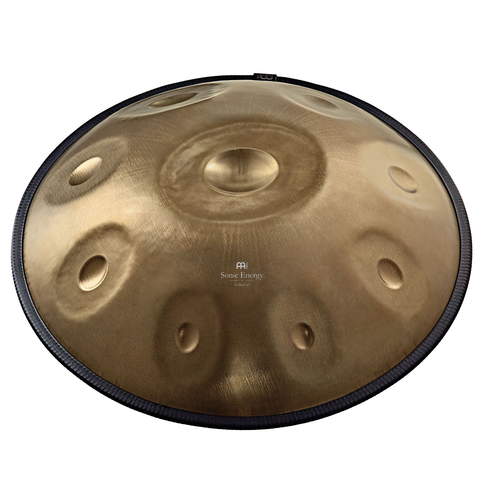 HPSTL91 Sensory Handpan Edelstahl D Amara 9 Töne 440 Hz - Vintage Gold