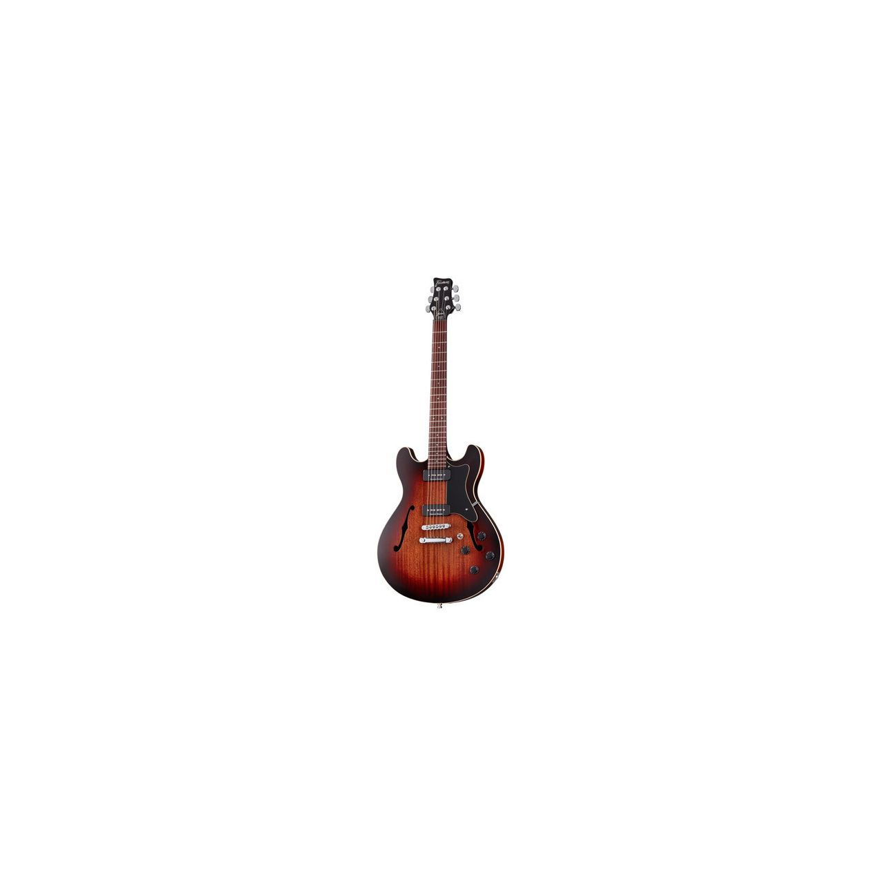 GPS Mayfield Legacy Almond Sunburst - Halbresonanz E-Gitarre