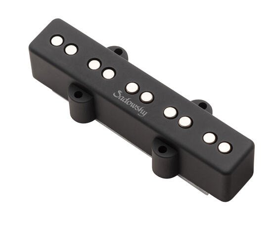 SAC PU J5 B NC J-Style Bass Pickup (Alnico V / Alnico III), Noise-Cancelling, Split Coil, 5-String -