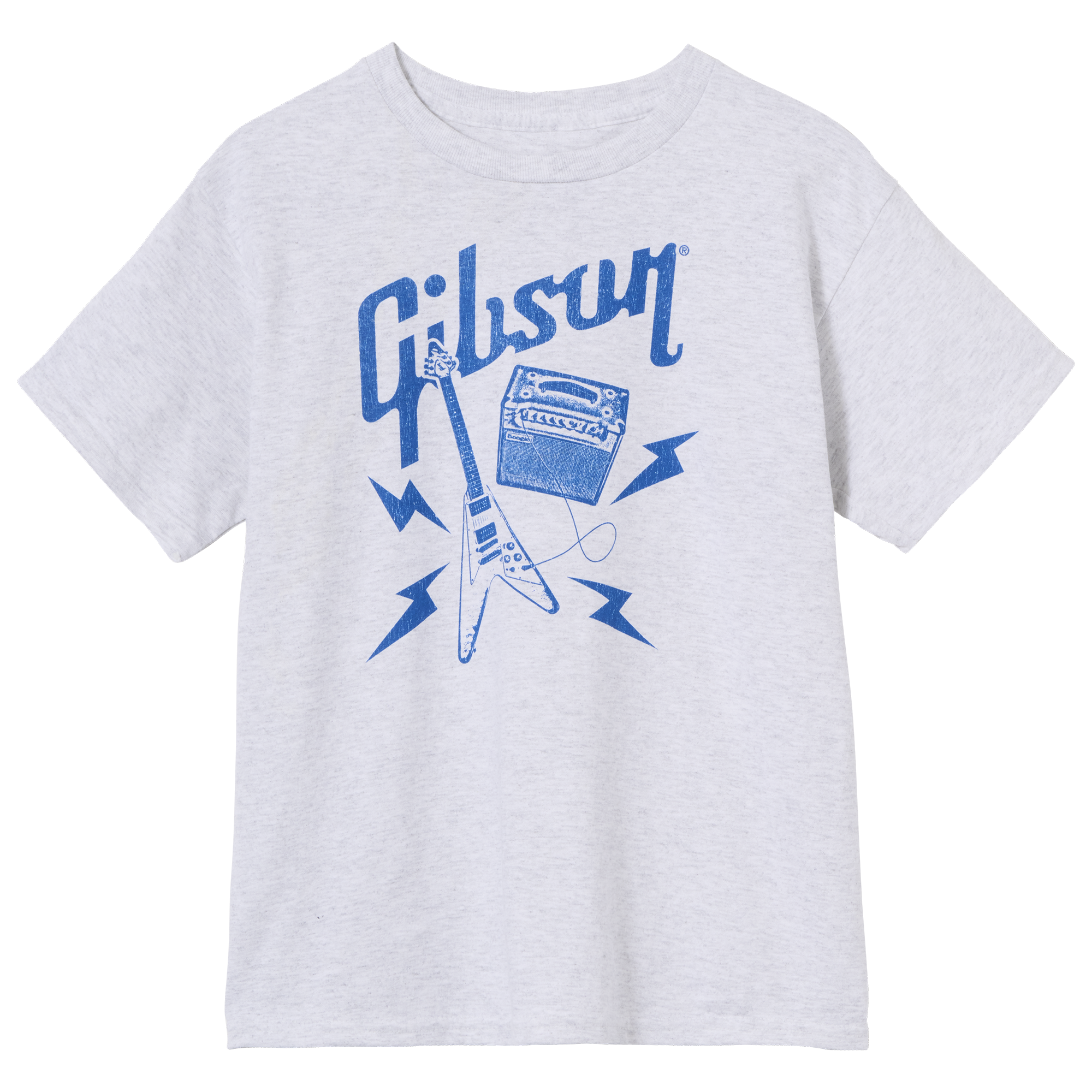 Kid's T-Shirt Flying V Gray,  Large