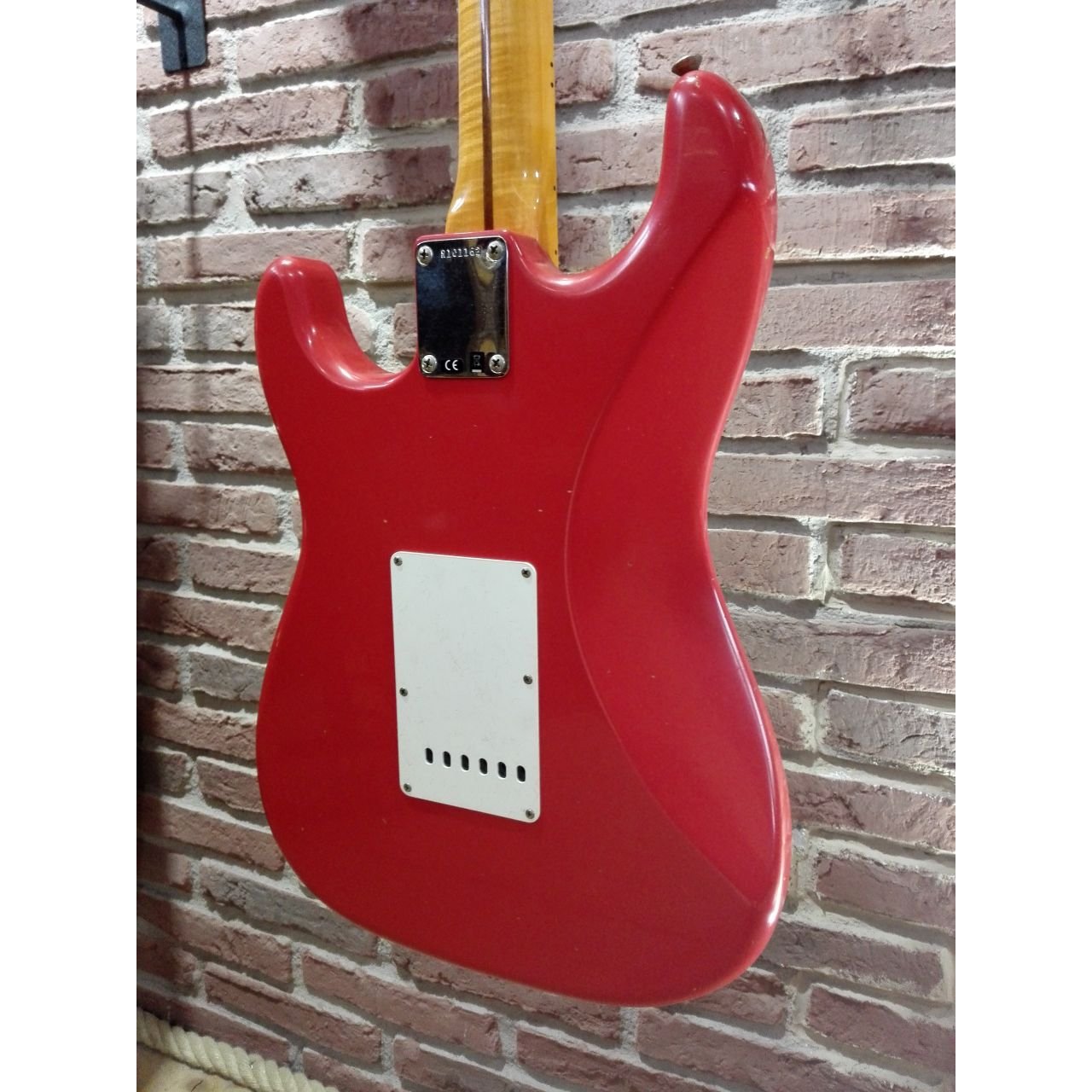 '57 Stratocaster Journeyman, Maple, Fiesta Red