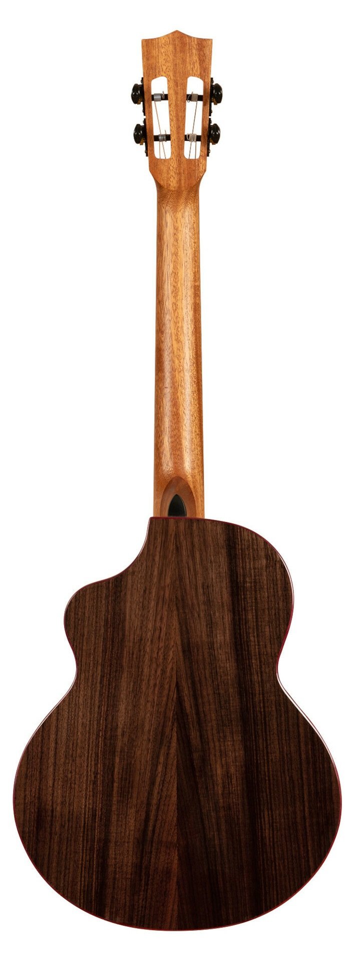 KALA KA-CT-SSRW-BG-C - Contour All Solid Gloss Spruce Rosewood Baritone Ukulele, with Cutaway & Bag